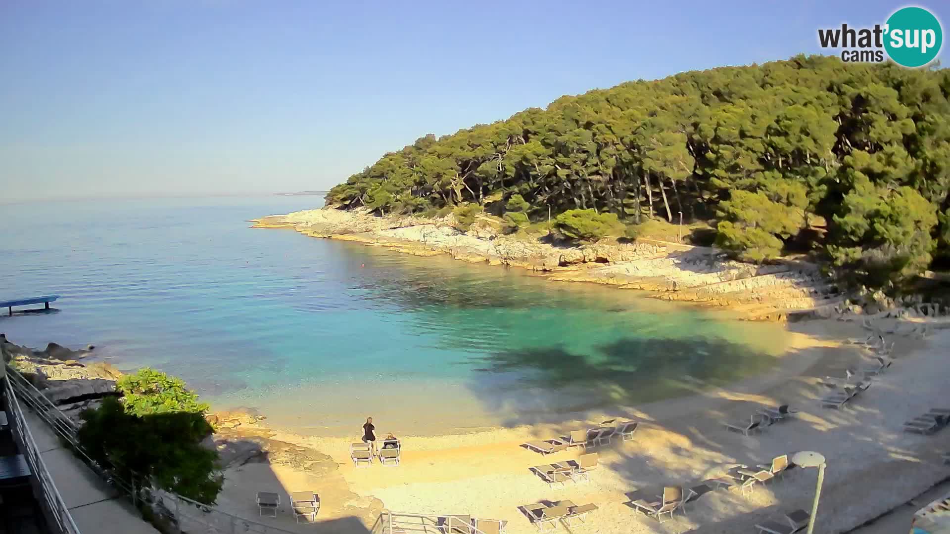 Webcam Mali Lošinj – spiaggia Sunčana uvala – Veli Žal