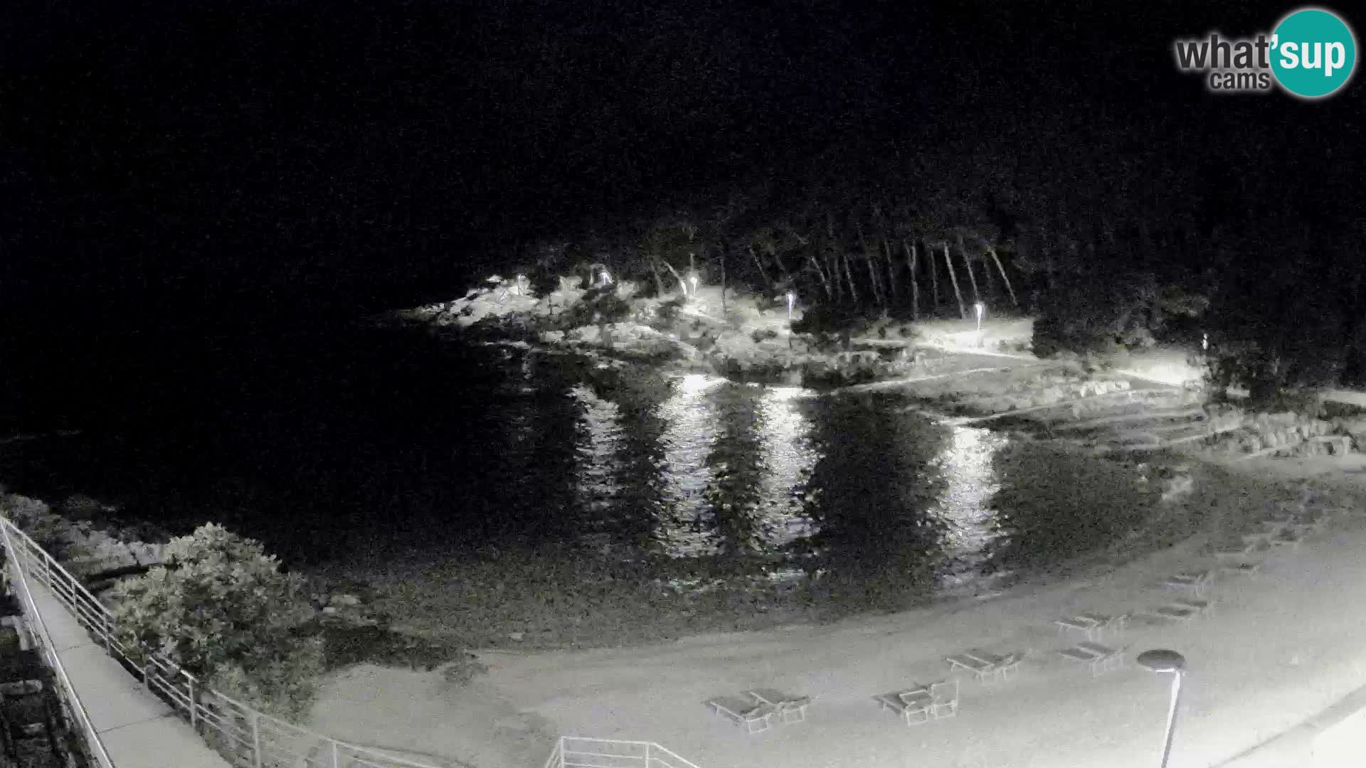 Spletna Kamera Mali Lošinj – plaža Sunčana uvala – Veli Žal