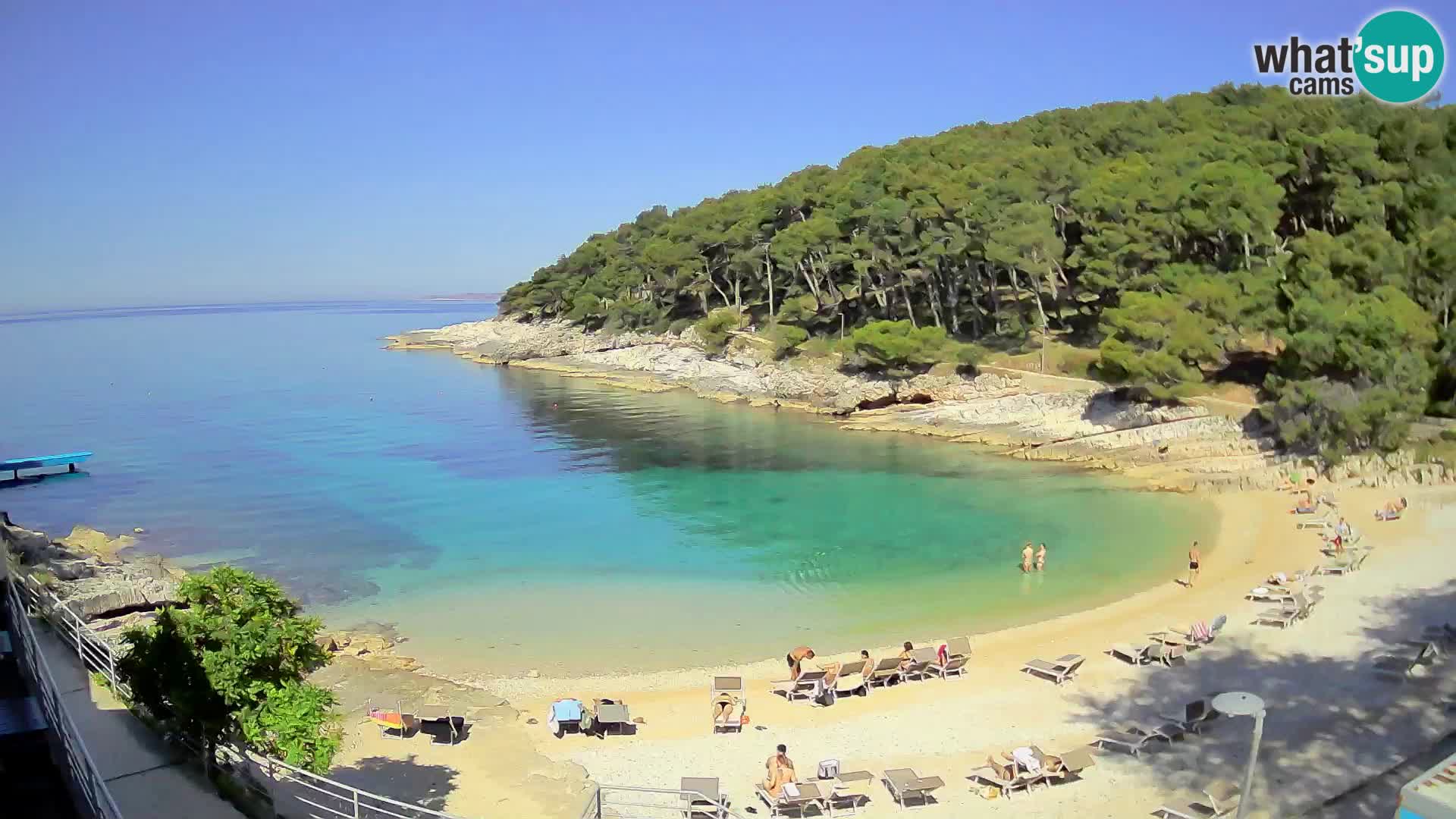 Webcam Mali Lošinj – Sunčana uvala beach – Veli Žal