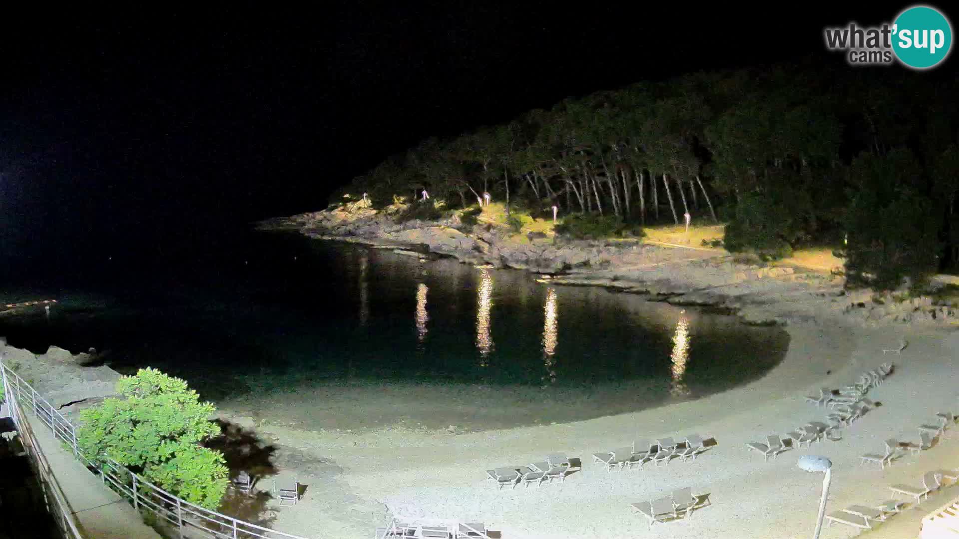 Webcam Mali Lošinj – Sunčana uvala beach – Veli Žal