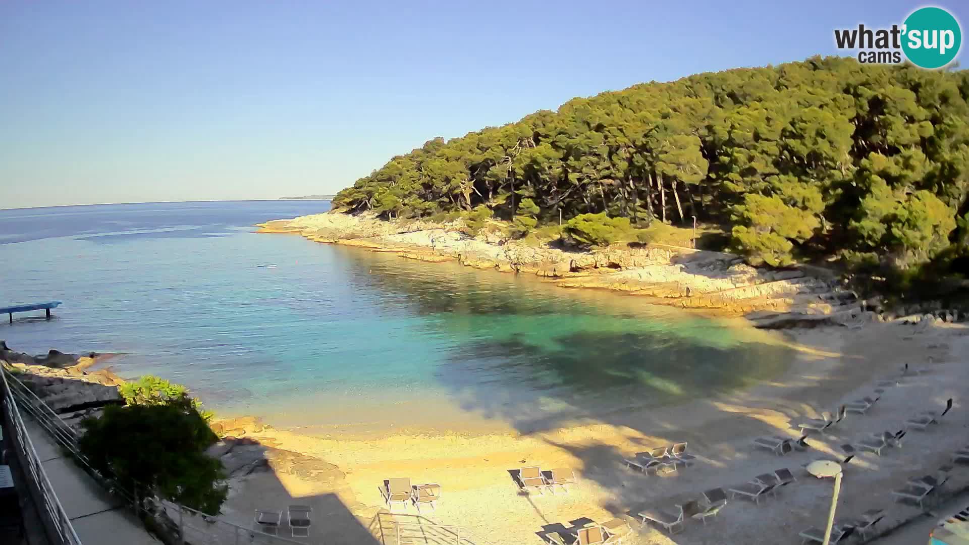 Webcam Mali Lošinj – Sunčana uvala Strand – Veli Žal