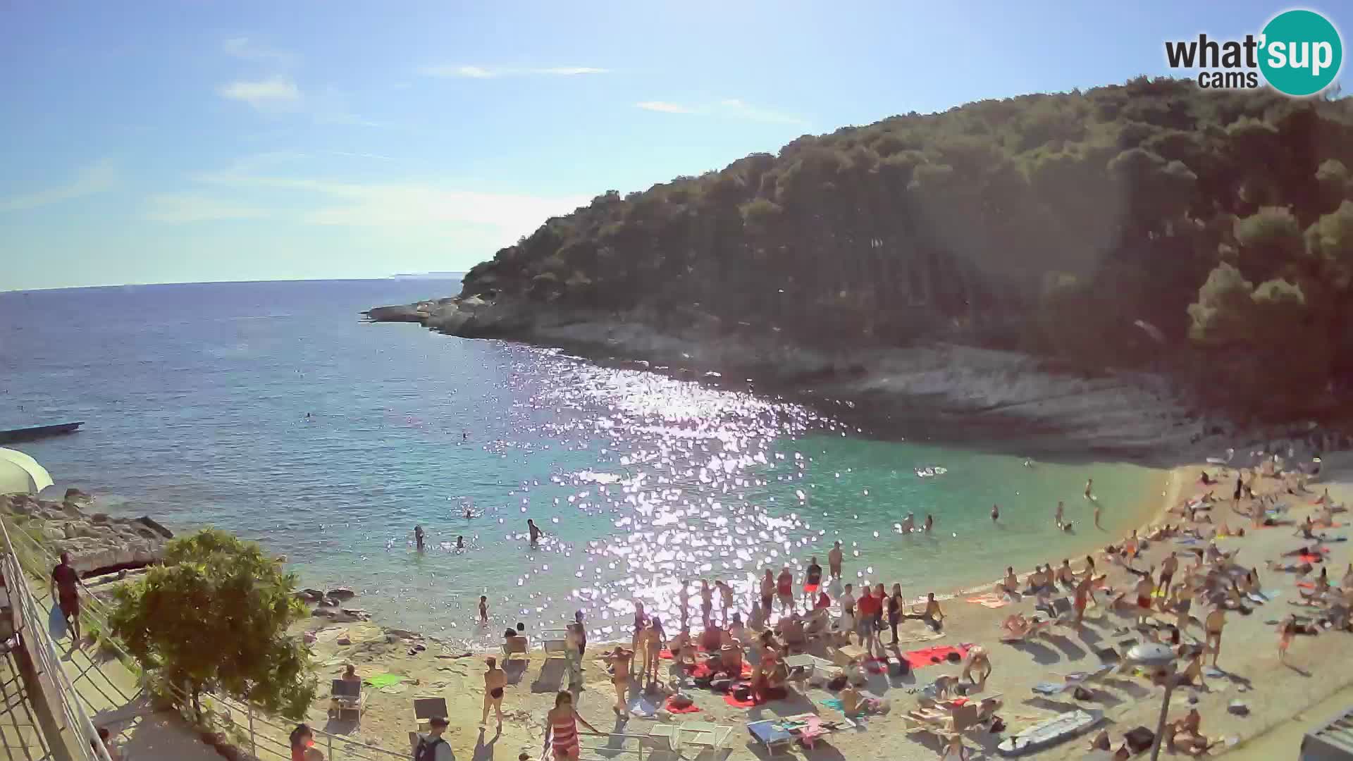 Spletna Kamera Mali Lošinj – plaža Sunčana uvala – Veli Žal