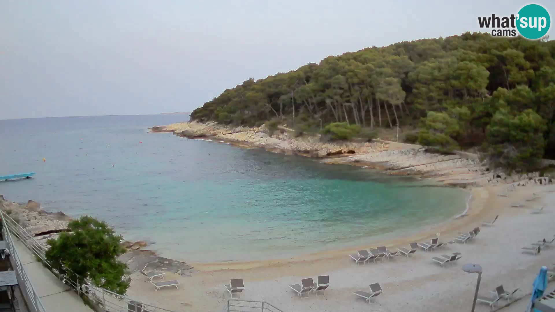 Webcam Mali Lošinj – Sunčana uvala beach – Veli Žal