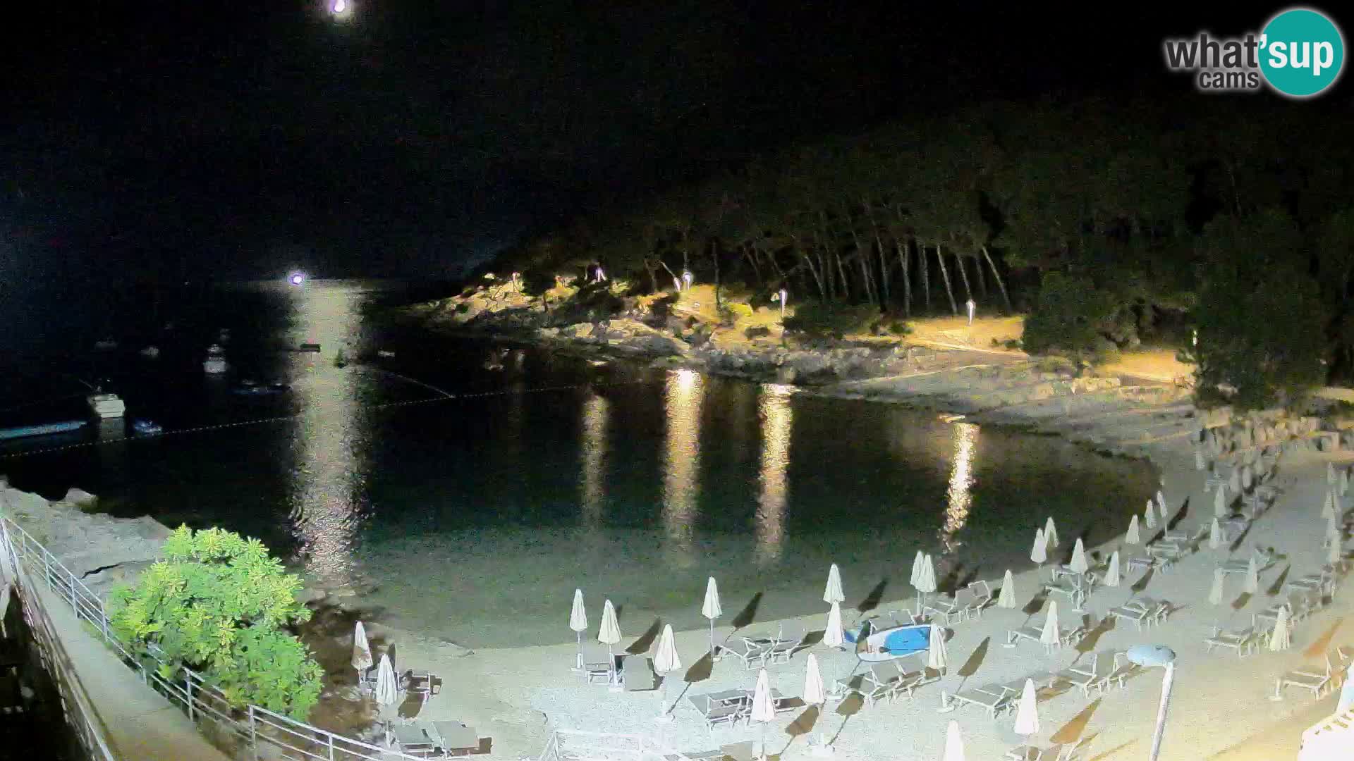 Spletna Kamera Mali Lošinj – plaža Sunčana uvala – Veli Žal