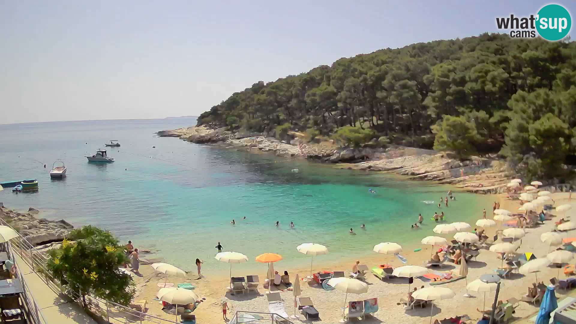 Webcam Mali Lošinj – Sunčana uvala beach – Veli Žal