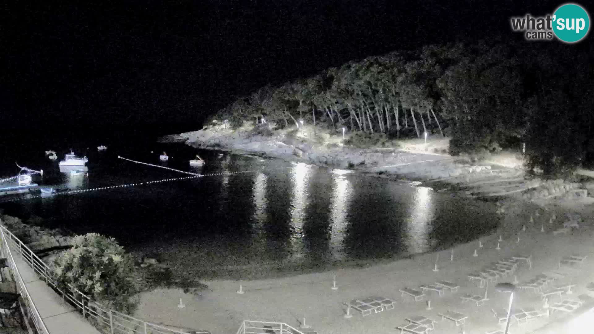 Webcam Mali Lošinj – Sunčana uvala Strand – Veli Žal