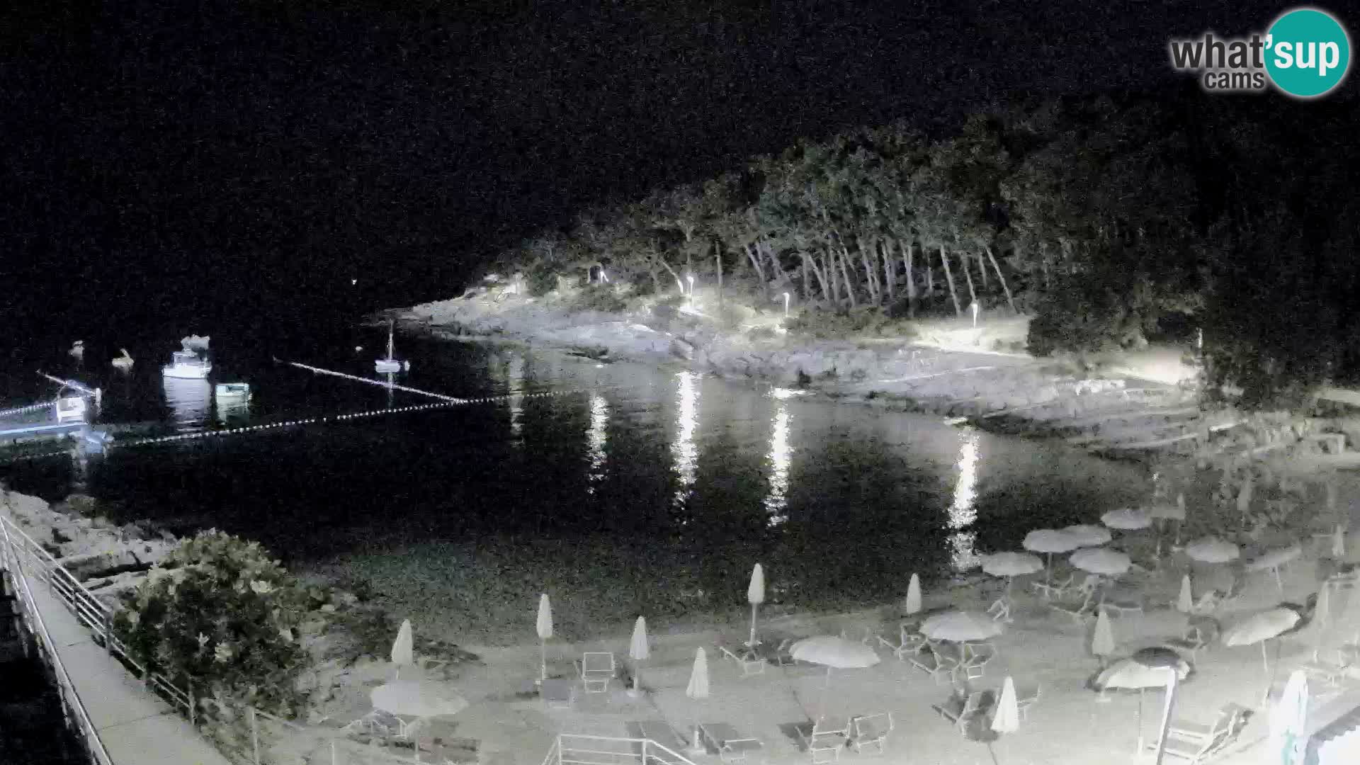 Webcam Mali Lošinj – Sunčana uvala Strand – Veli Žal