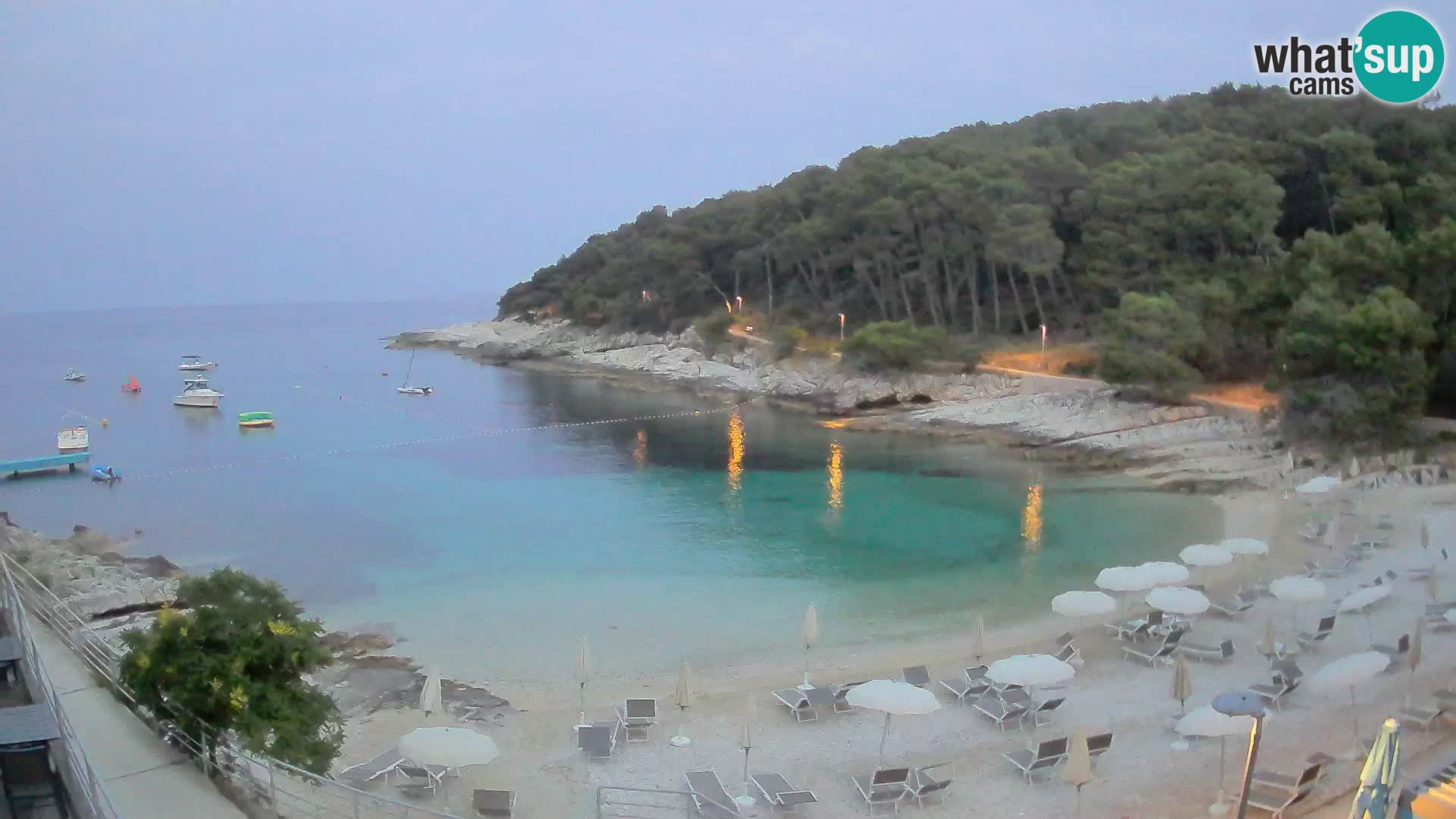 Spletna Kamera Mali Lošinj – plaža Sunčana uvala – Veli Žal