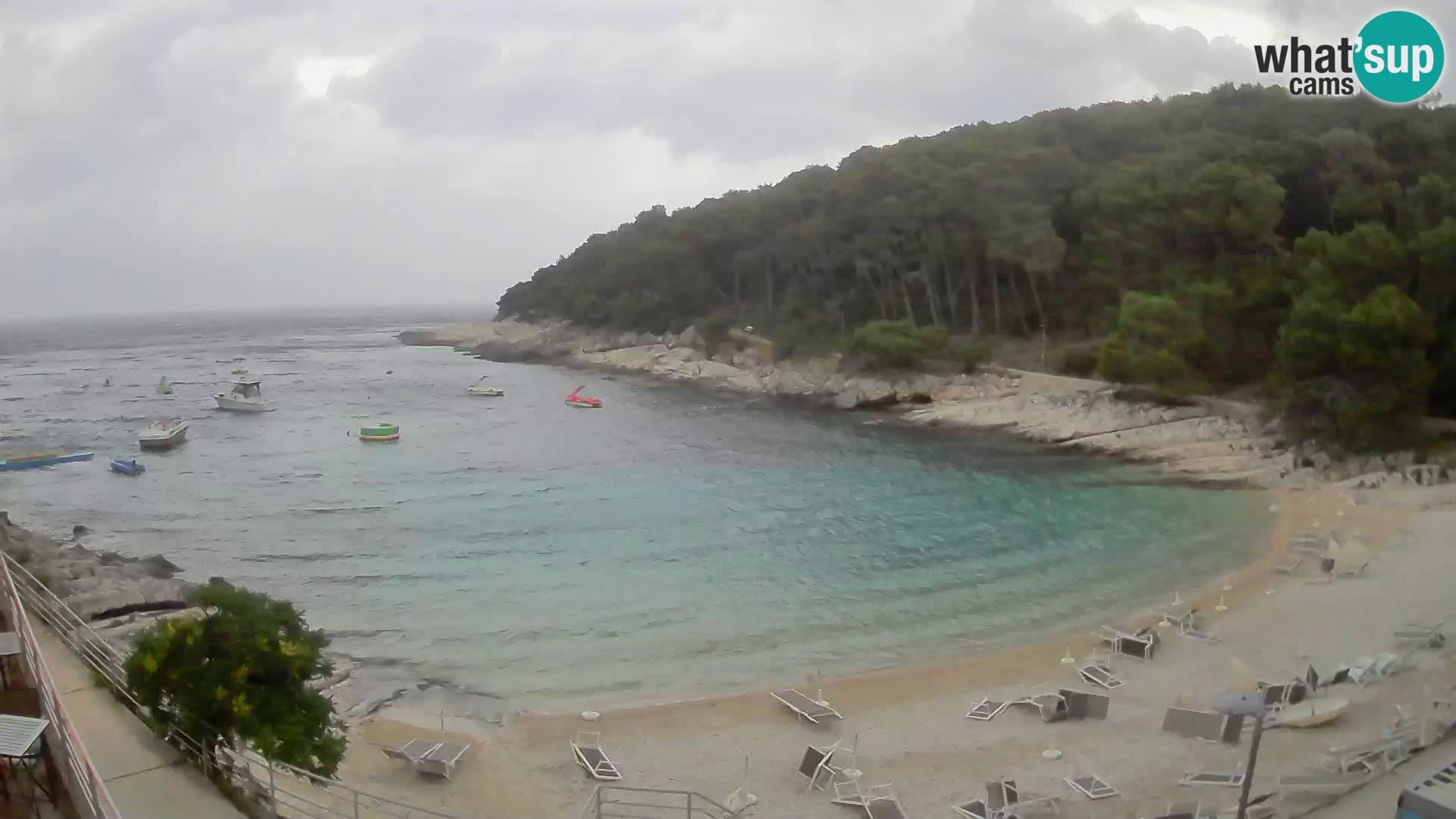 Webcam Mali Lošinj – Sunčana uvala Strand – Veli Žal