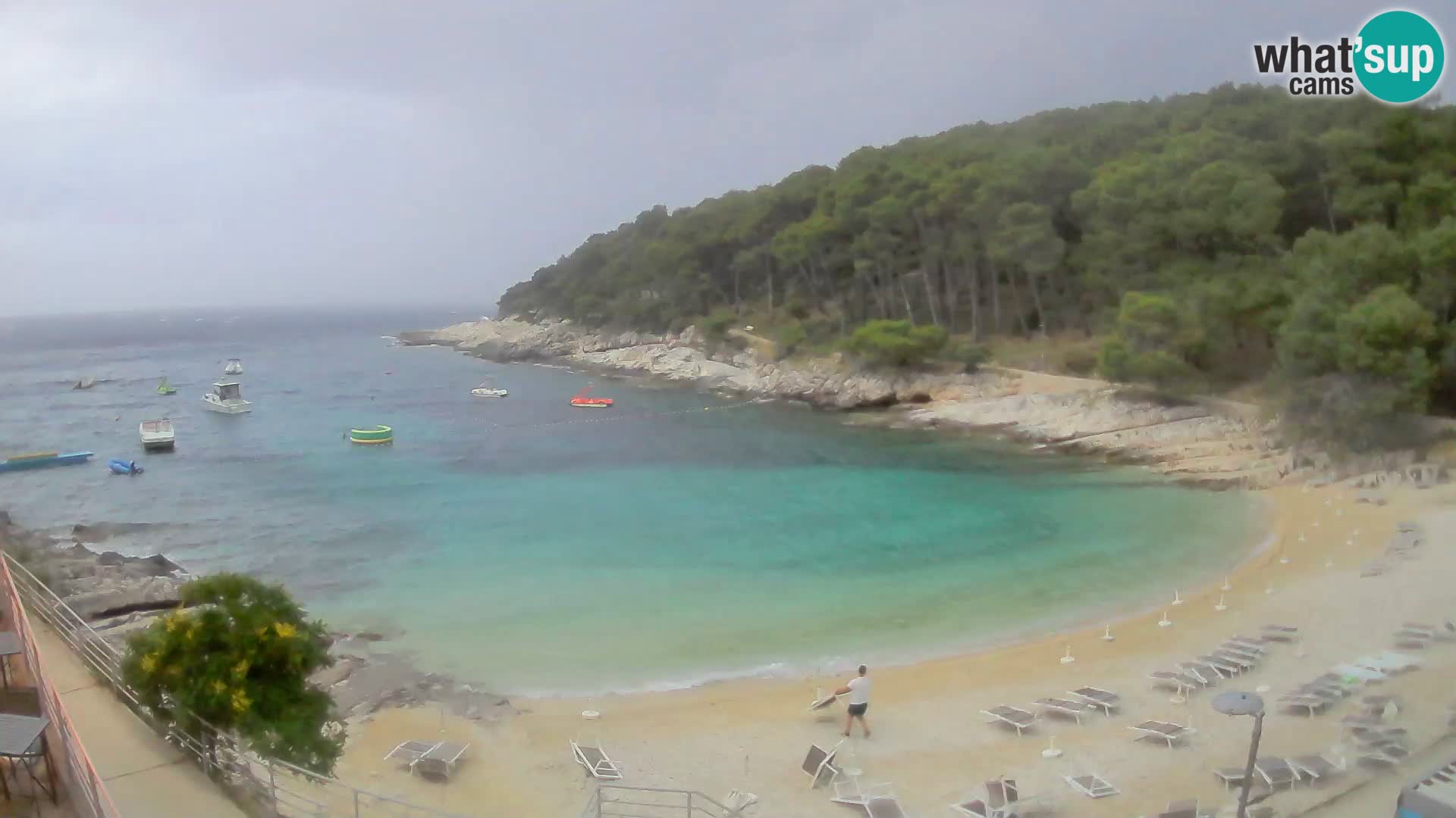 Web kam Mali Lošinj – plaža Sunčana uvala – Veli Žal