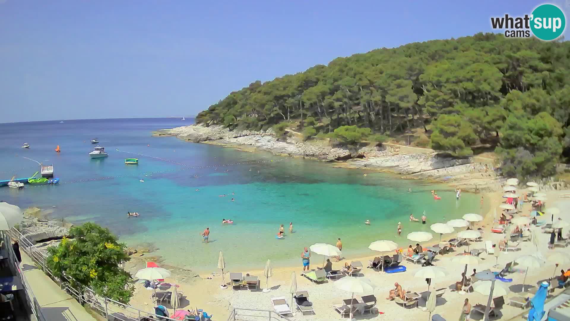 Webcam Mali Lošinj – plage Sunčana uvala – Veli Žal