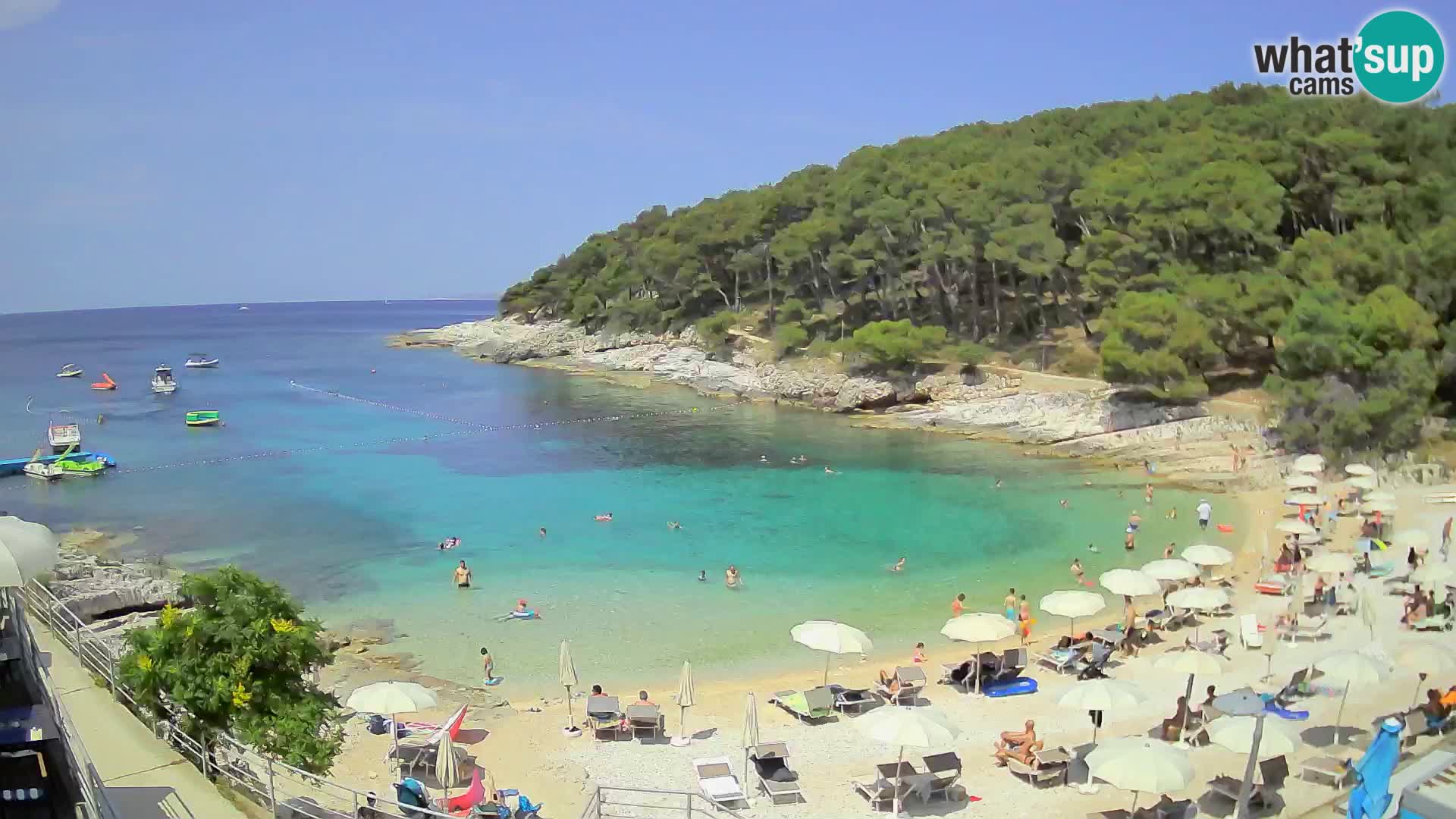 Webcam Mali Lošinj – spiaggia Sunčana uvala – Veli Žal
