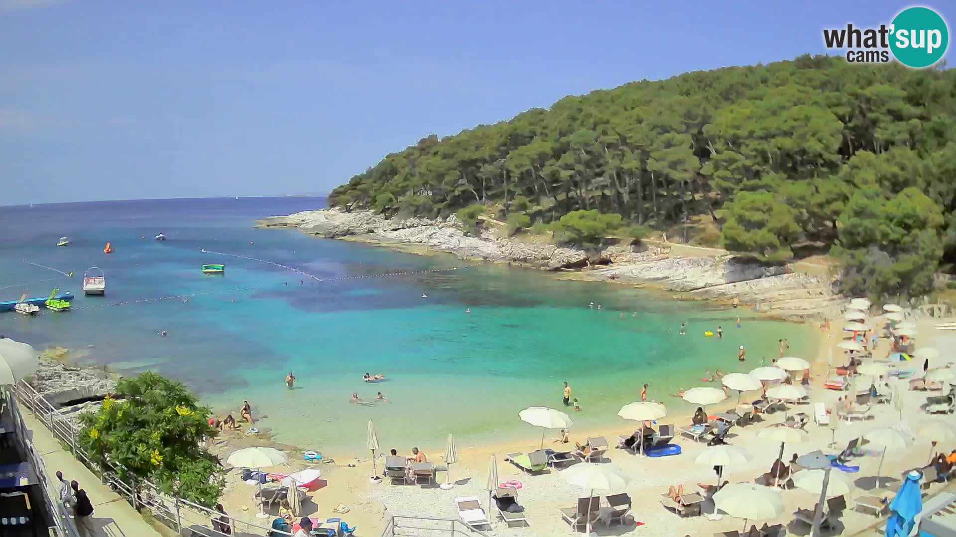 Webcam Mali Lošinj – spiaggia Sunčana uvala – Veli Žal