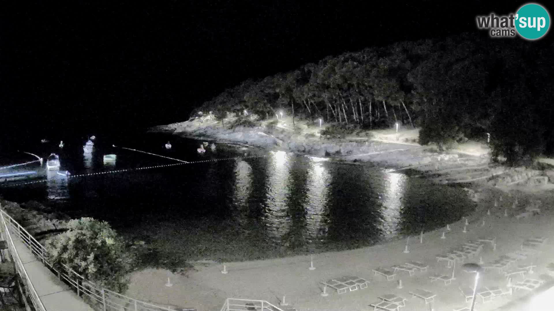 Webcam Mali Lošinj – spiaggia Sunčana uvala – Veli Žal