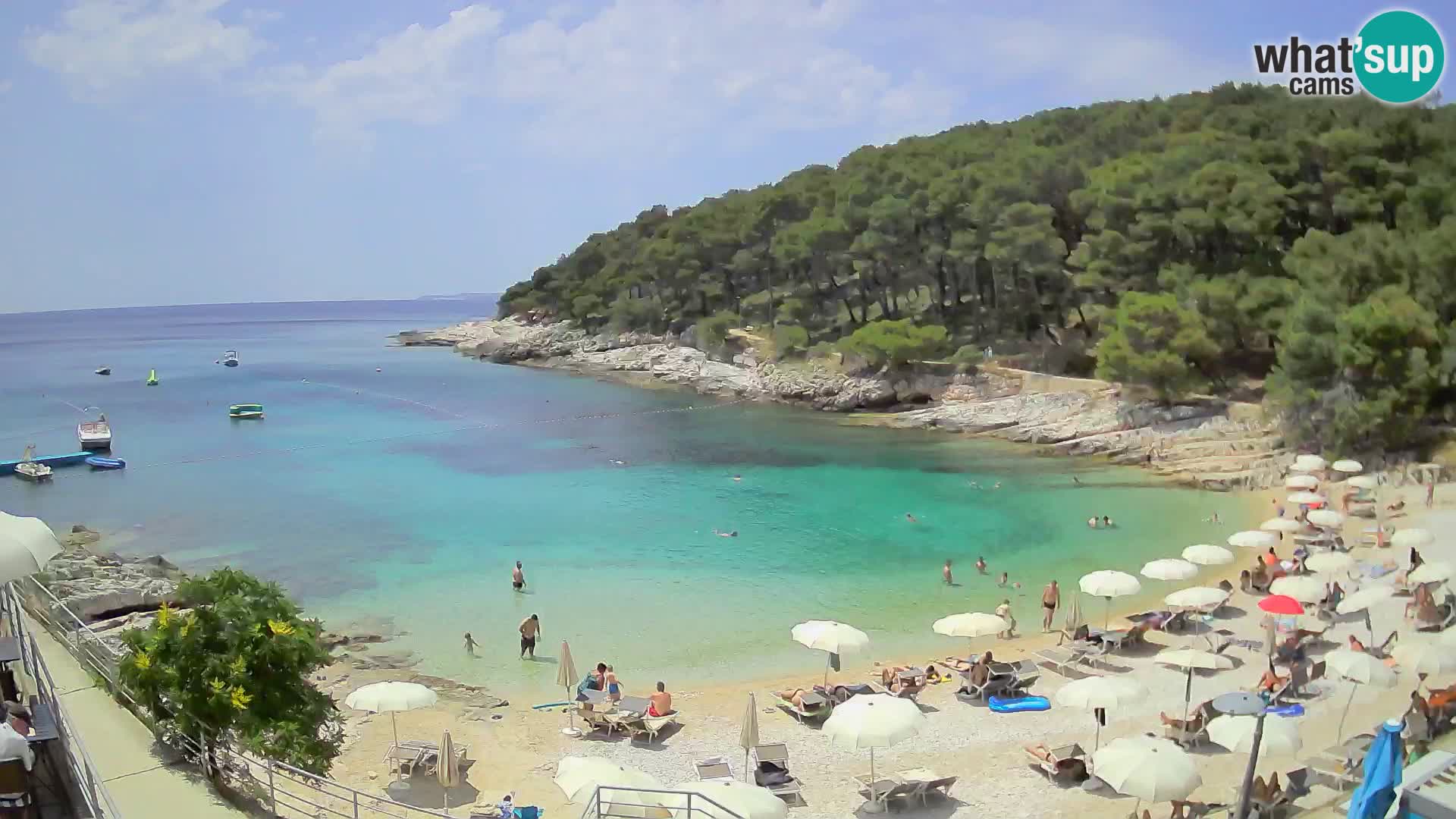 Webcam Mali Lošinj – Sunčana uvala Strand – Veli Žal