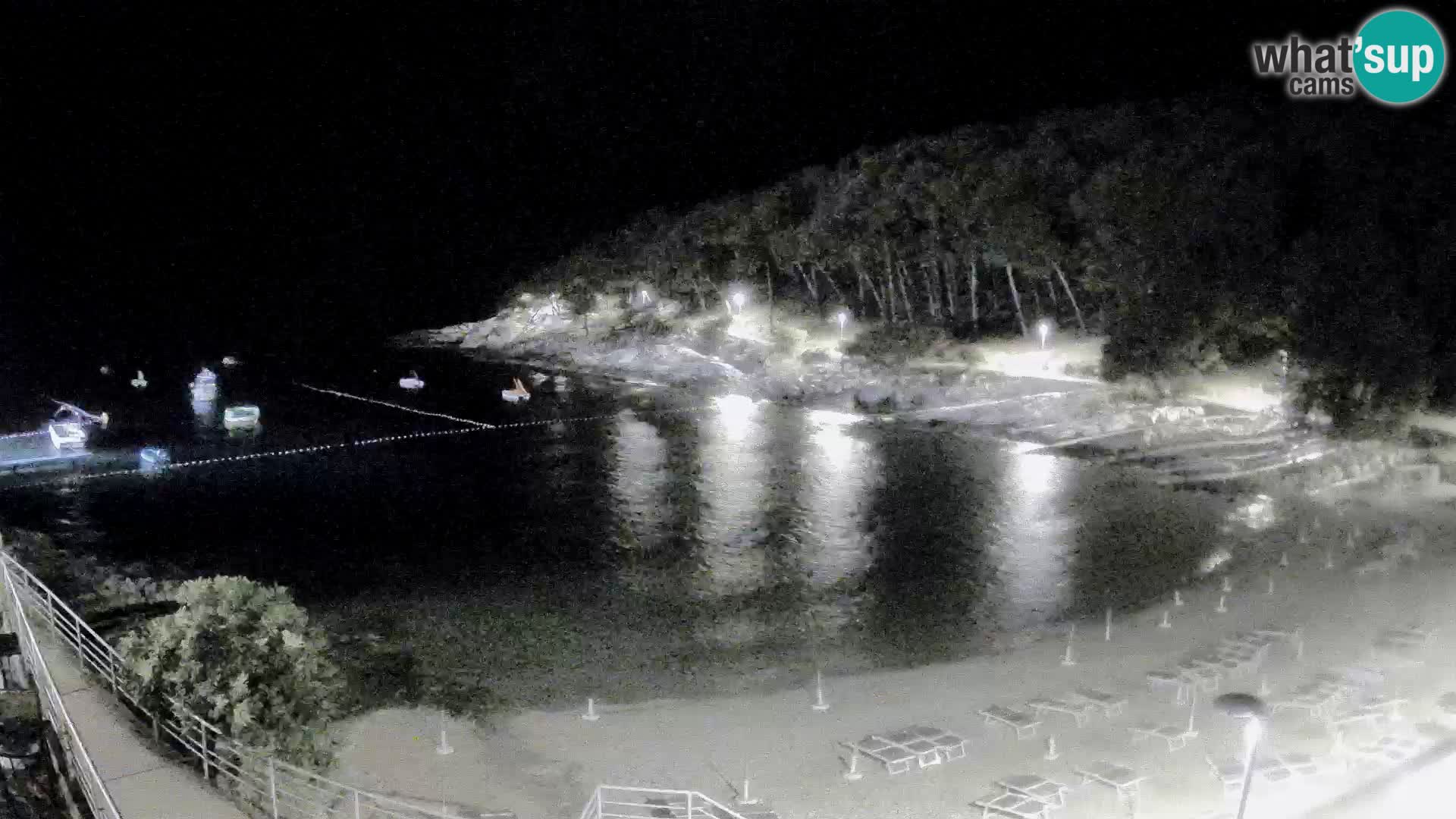 Webcam Mali Lošinj – spiaggia Sunčana uvala – Veli Žal