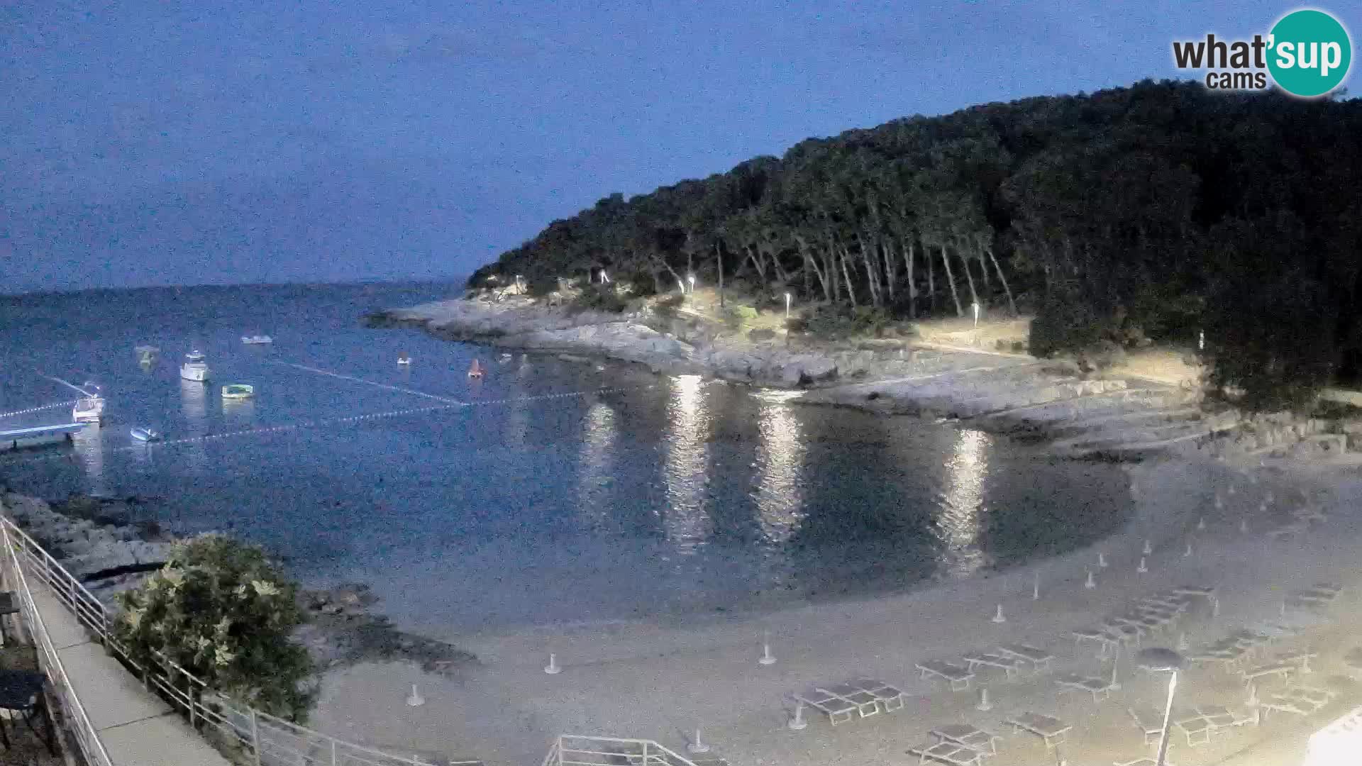 Spletna Kamera Mali Lošinj – plaža Sunčana uvala – Veli Žal
