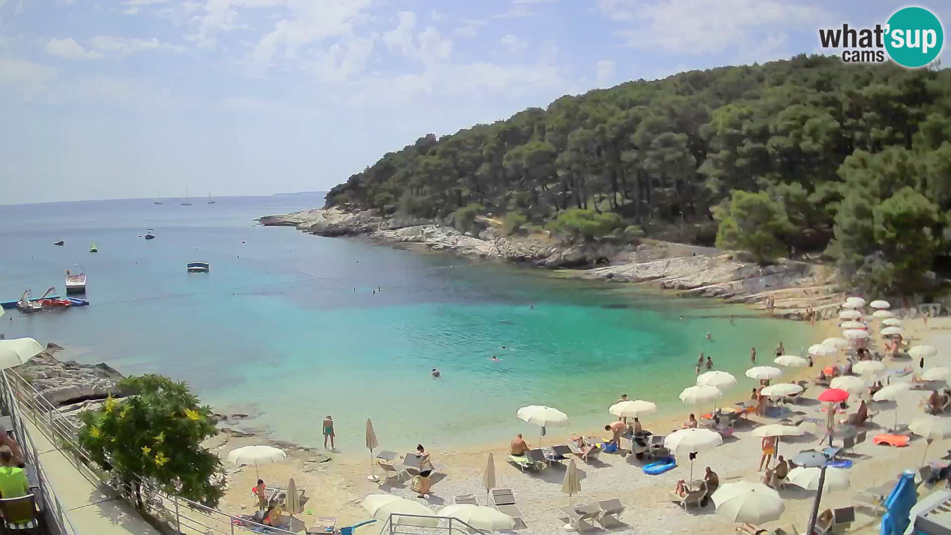 Webcam Mali Lošinj – spiaggia Sunčana uvala – Veli Žal
