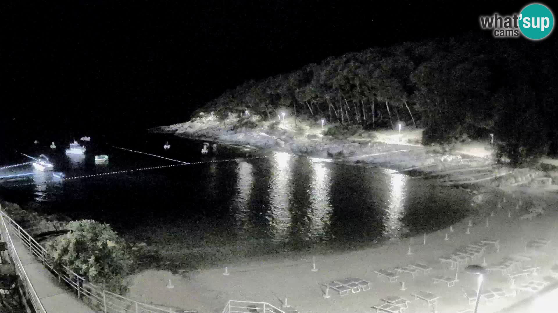 Webcam Mali Lošinj – Sunčana uvala Strand – Veli Žal