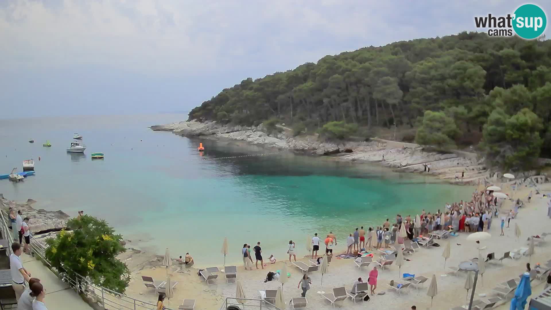Webcam Mali Lošinj – Sunčana uvala Strand – Veli Žal