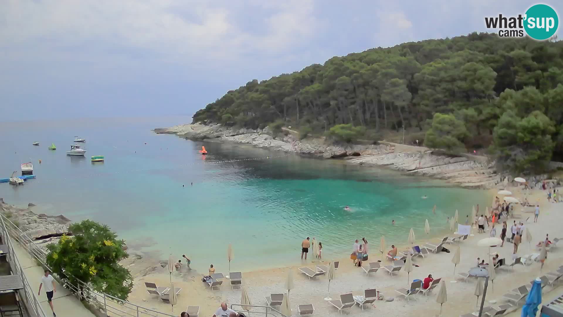 Webcam Mali Lošinj – Sunčana uvala Strand – Veli Žal