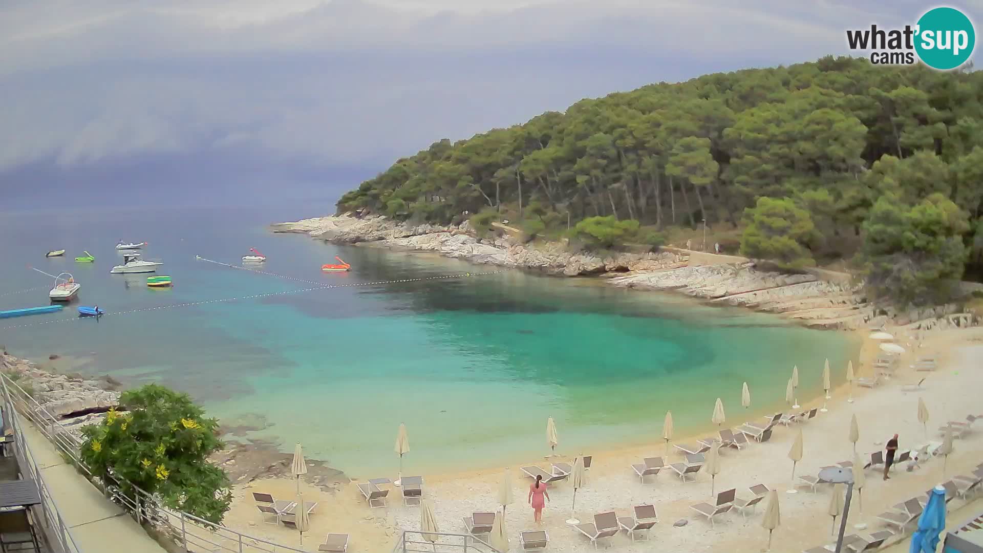 Webcam Mali Lošinj – Sunčana uvala Strand – Veli Žal