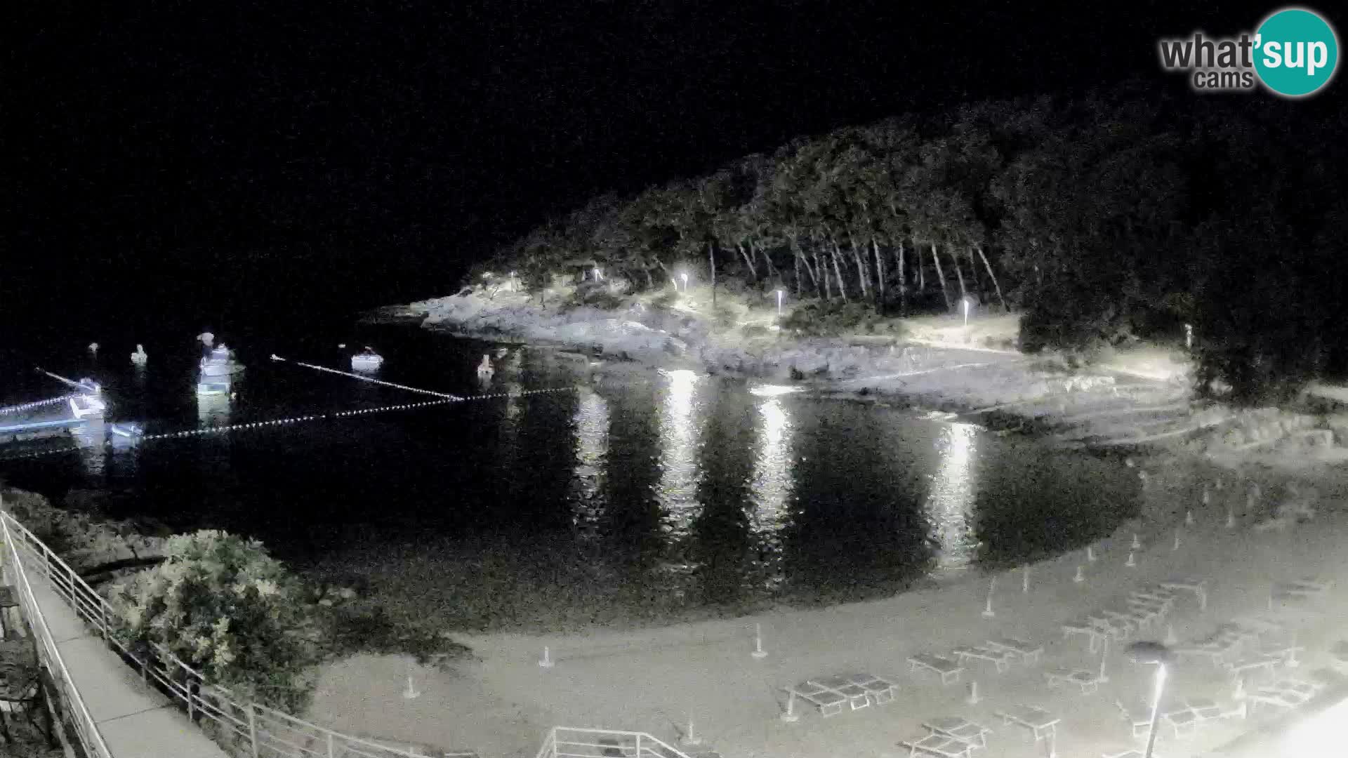 Webcam Mali Lošinj – Sunčana uvala Strand – Veli Žal