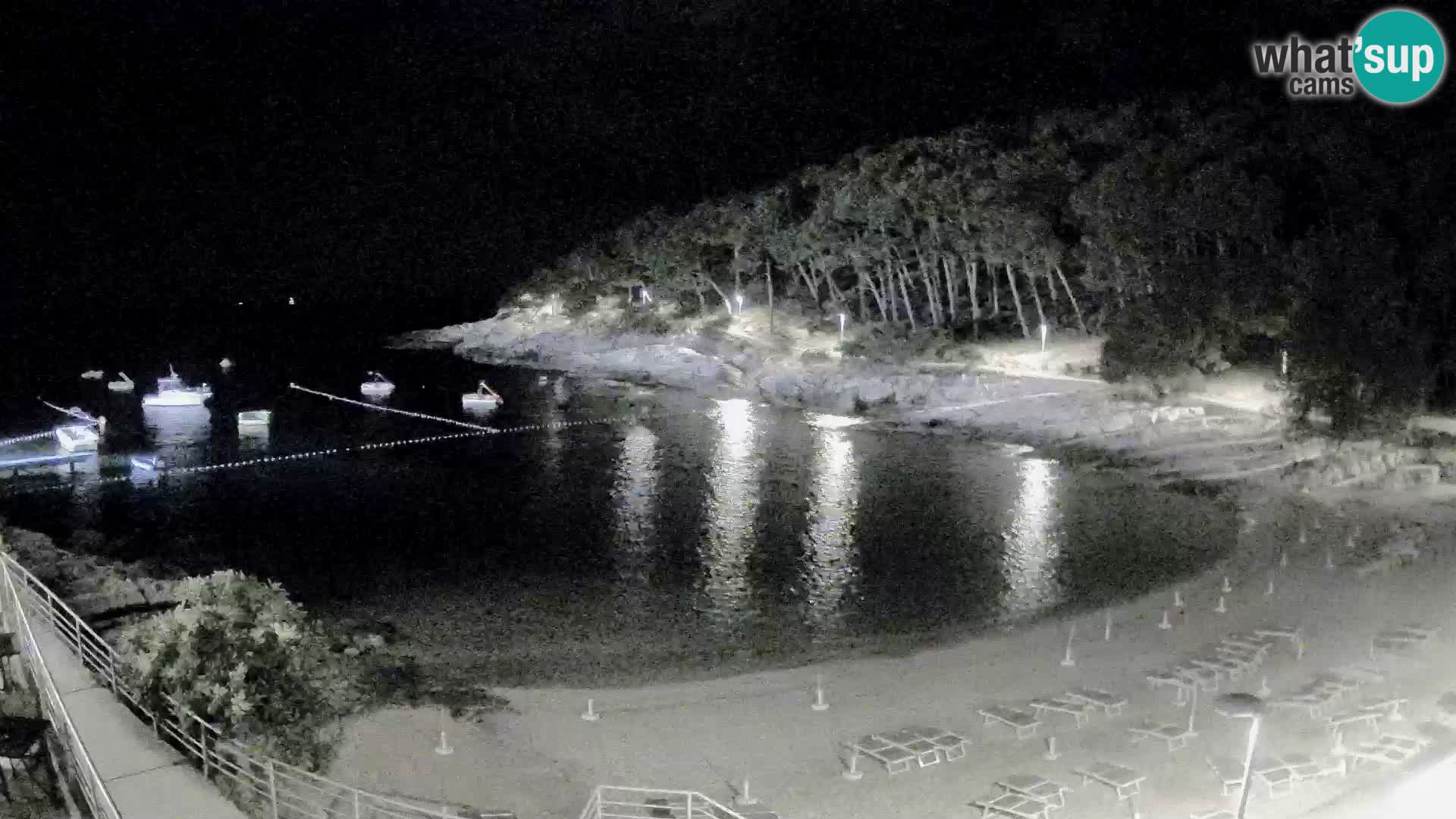 Webcam Mali Lošinj – Sunčana uvala Strand – Veli Žal