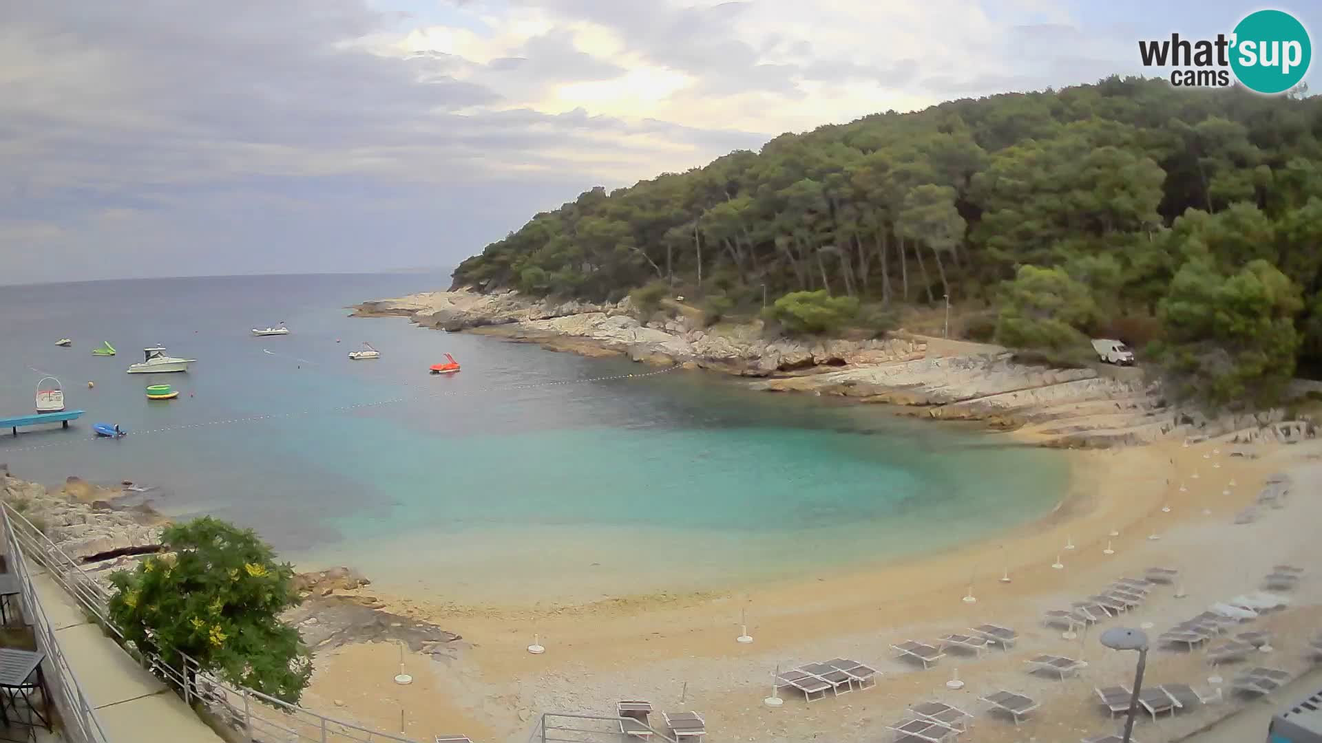 Spletna Kamera Mali Lošinj – plaža Sunčana uvala – Veli Žal