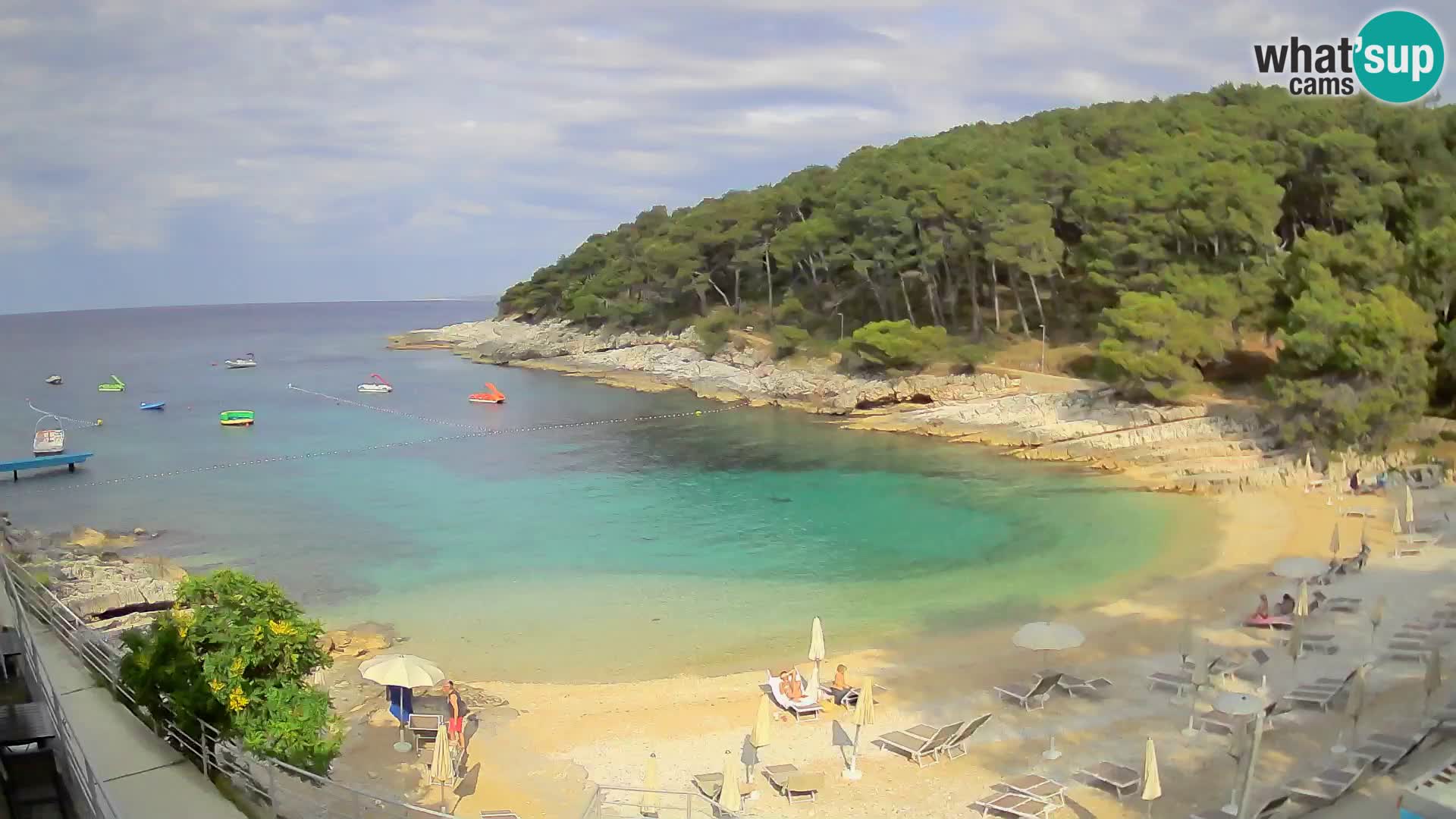 Webcam Mali Lošinj – spiaggia Sunčana uvala – Veli Žal