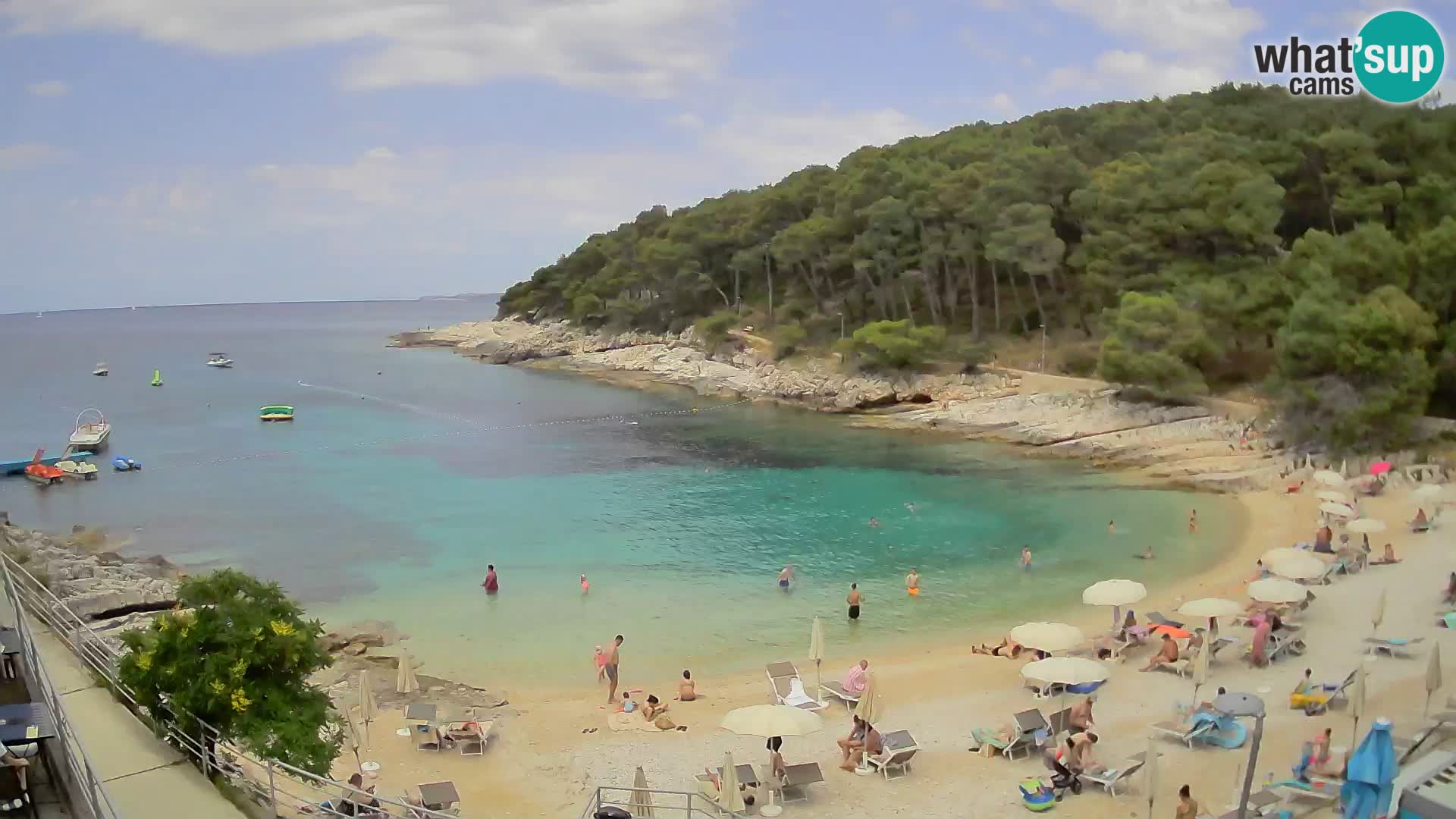 Webcam Mali Lošinj – Sunčana uvala beach – Veli Žal