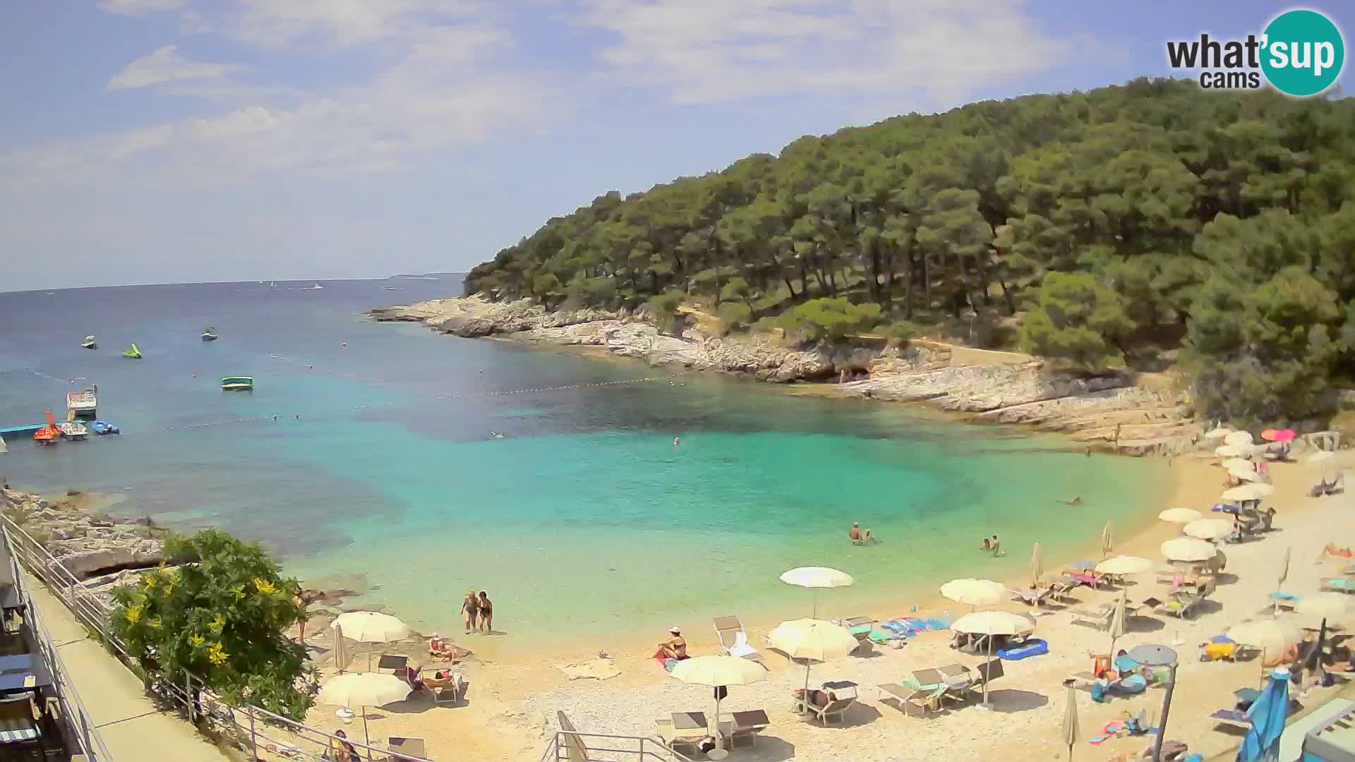 Webcam Mali Lošinj – Sunčana uvala beach – Veli Žal