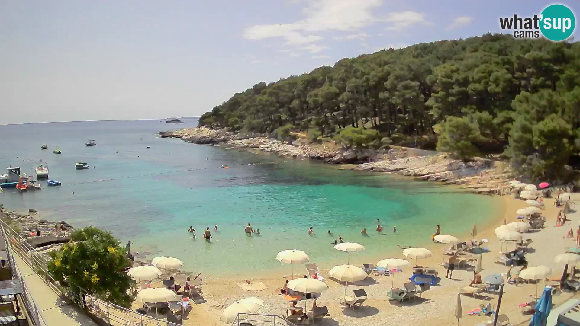 Webcam Mali Lošinj – Sunčana uvala Strand – Veli Žal