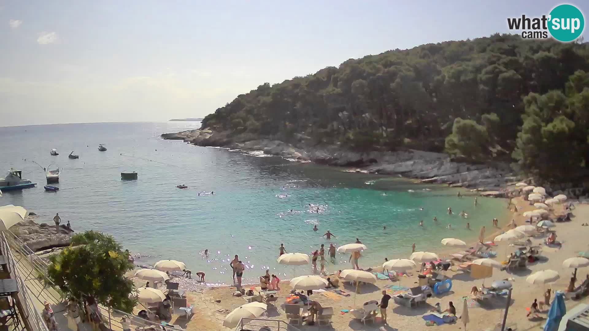 Webcam Mali Lošinj – Sunčana uvala Strand – Veli Žal