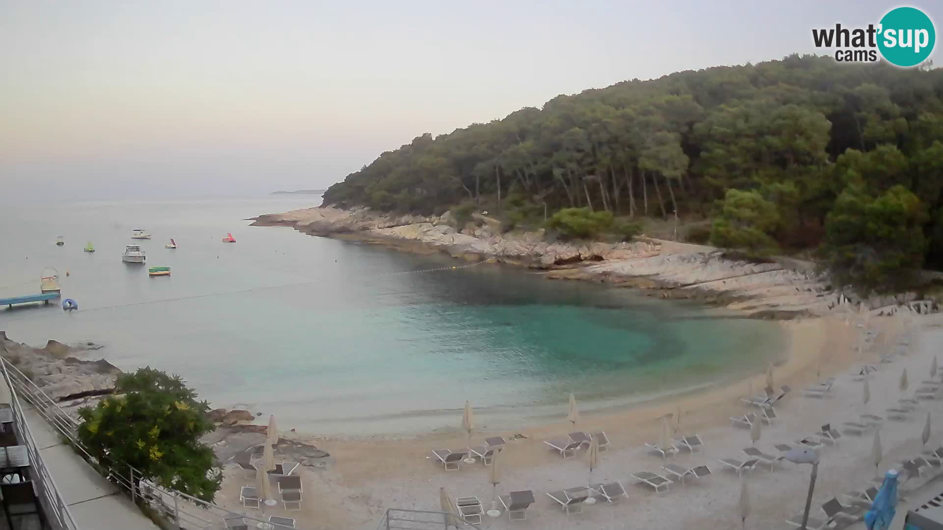 Webcam Mali Lošinj – Sunčana uvala Strand – Veli Žal