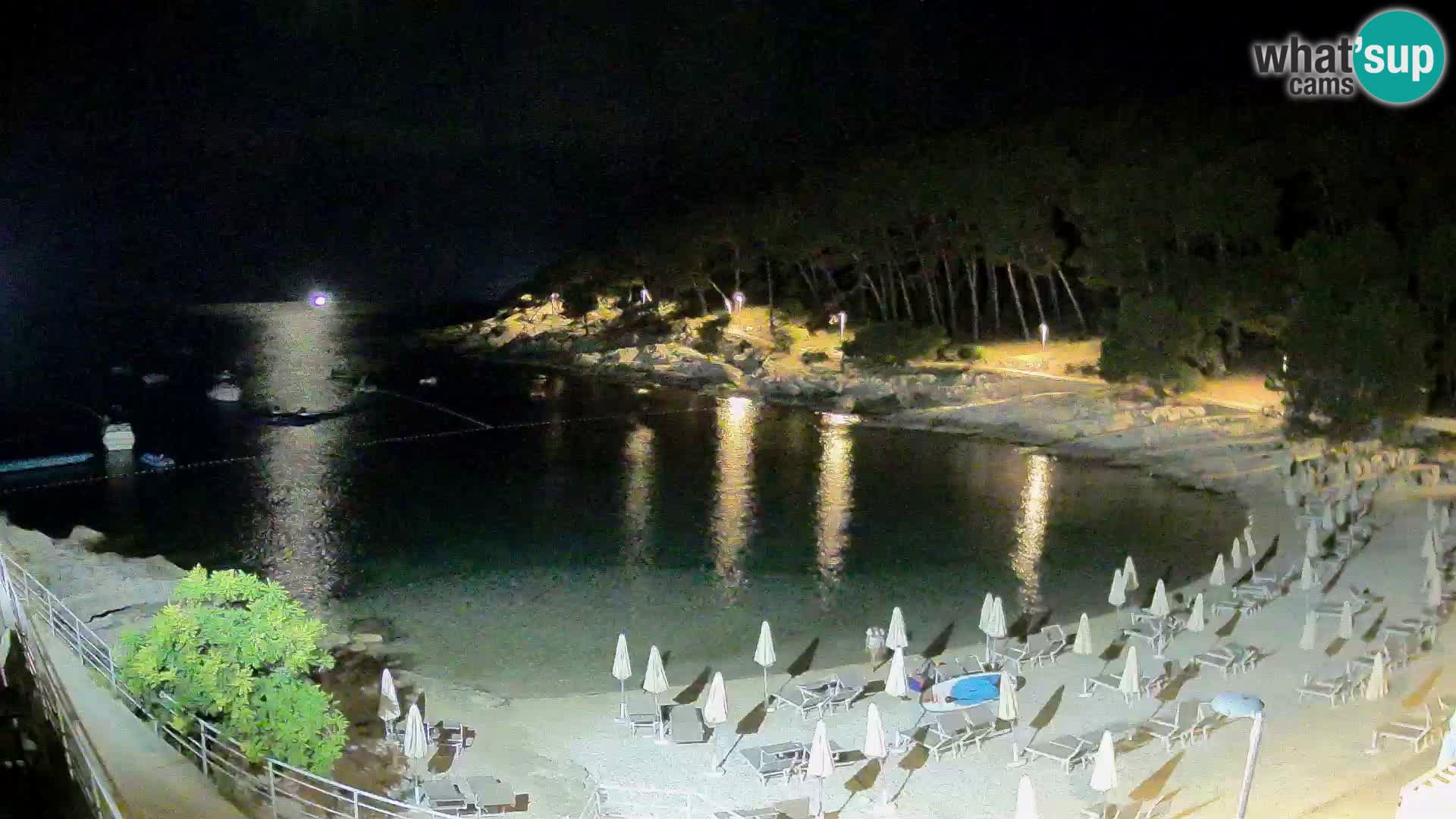 Webcam Mali Lošinj – Sunčana uvala beach – Veli Žal
