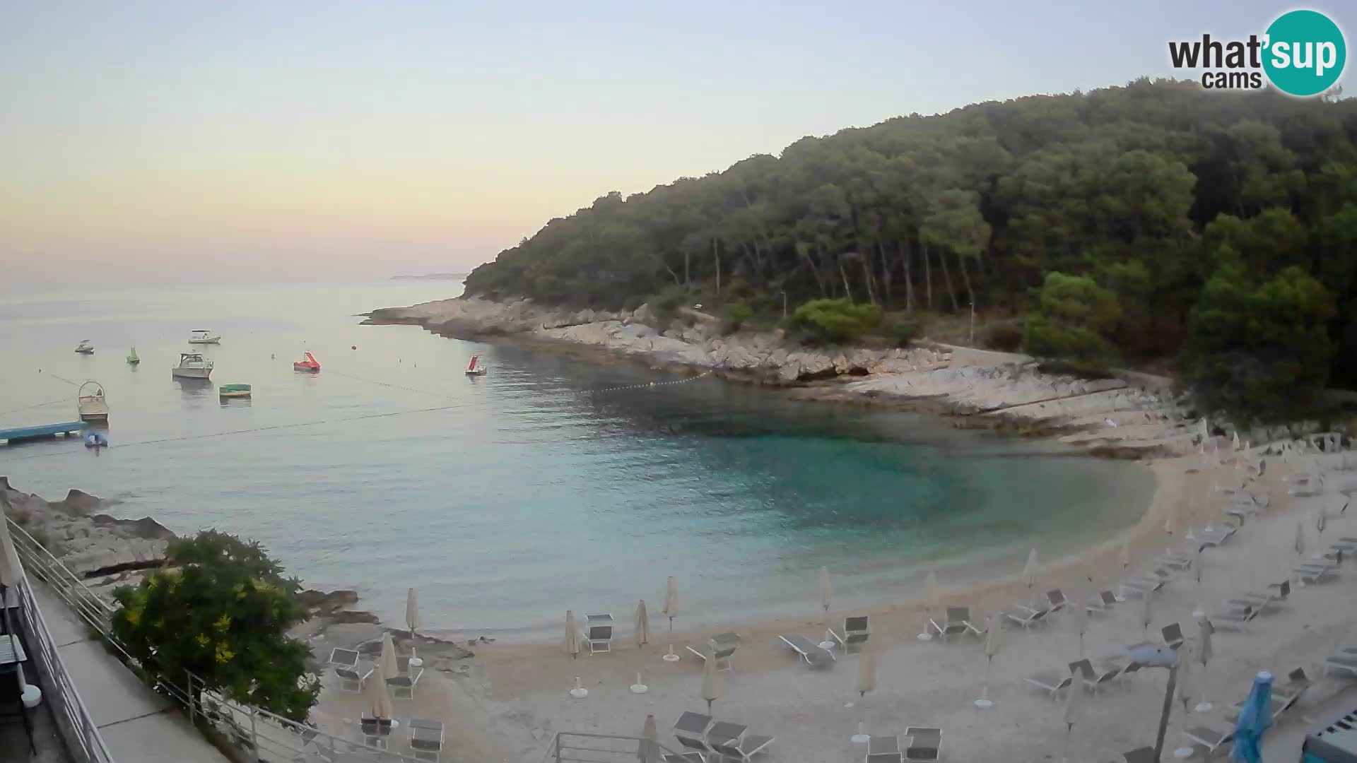 Webcam Mali Lošinj – Sunčana uvala Strand – Veli Žal