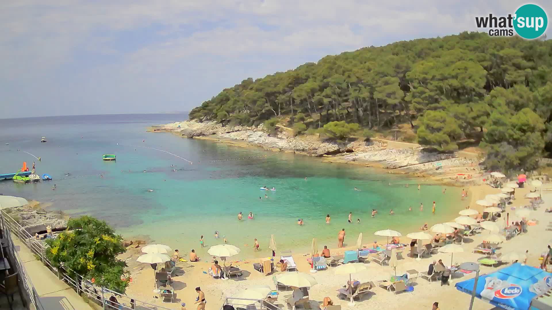 Webcam Mali Lošinj – spiaggia Sunčana uvala – Veli Žal