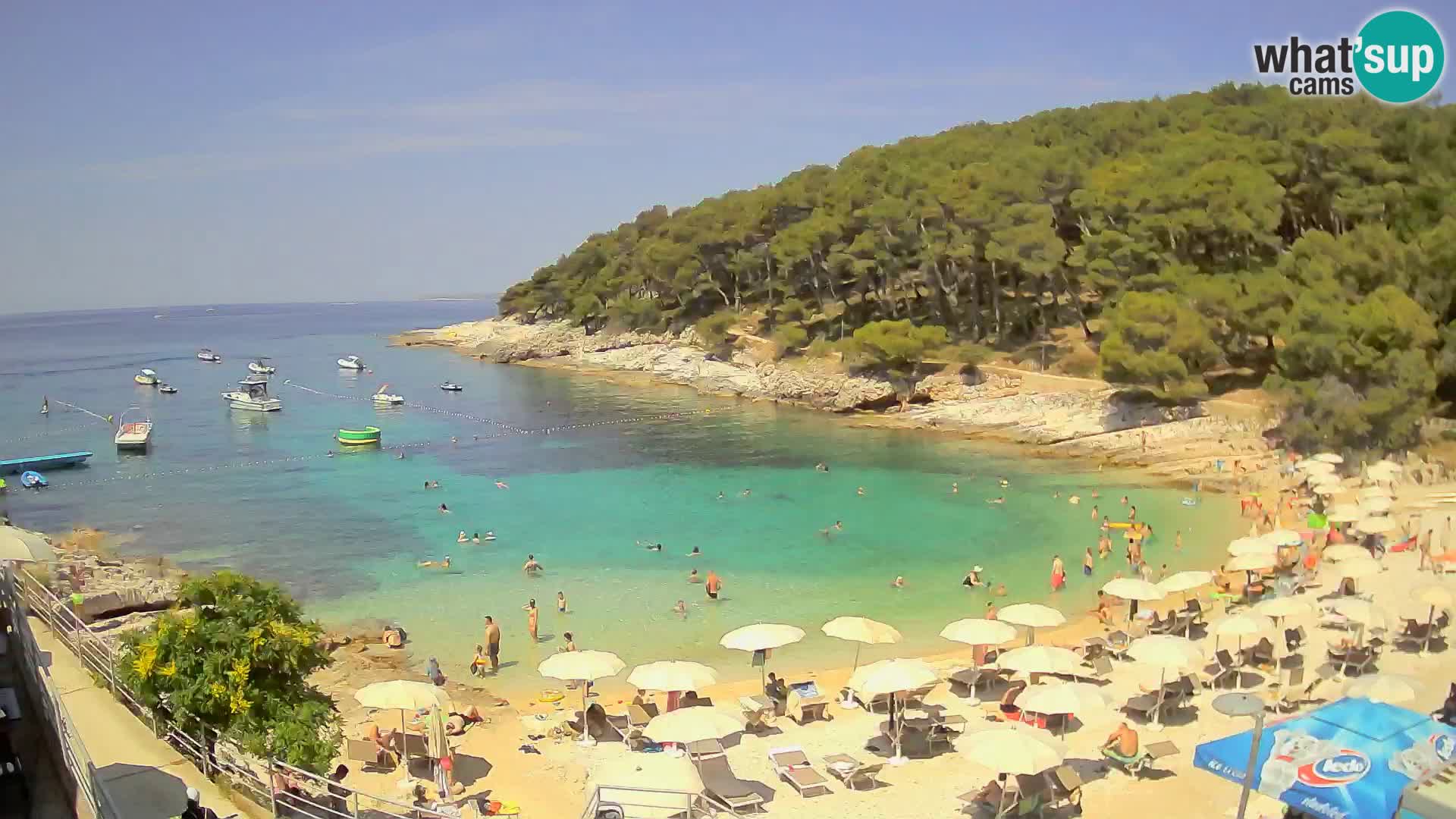 Webcam Mali Lošinj – spiaggia Sunčana uvala – Veli Žal