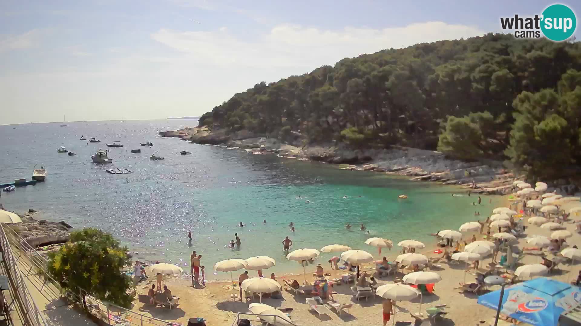 Webcam Mali Lošinj – spiaggia Sunčana uvala – Veli Žal