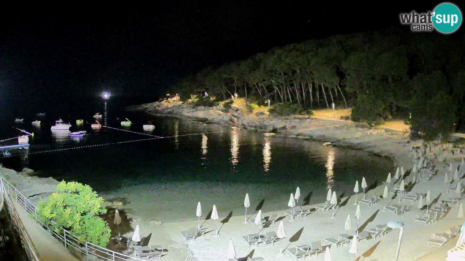 Spletna Kamera Mali Lošinj – plaža Sunčana uvala – Veli Žal