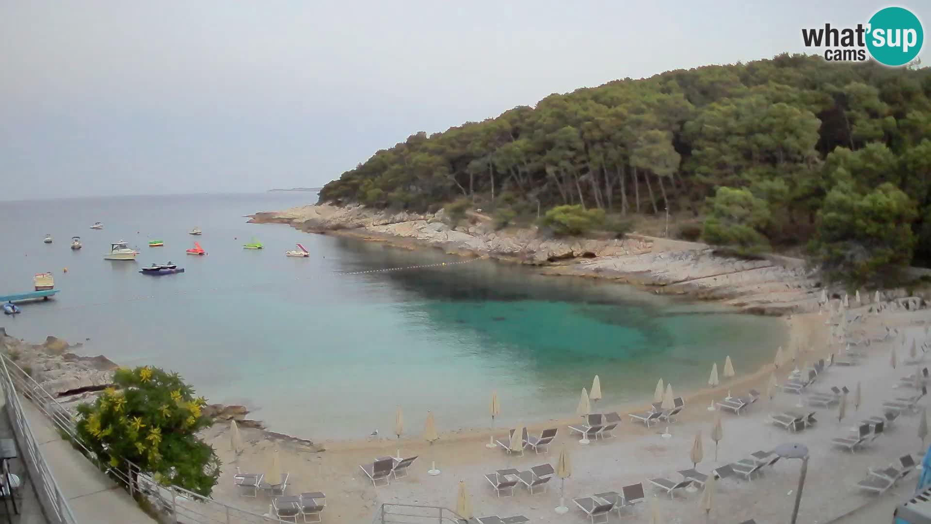 Webcam Mali Lošinj – plage Sunčana uvala – Veli Žal