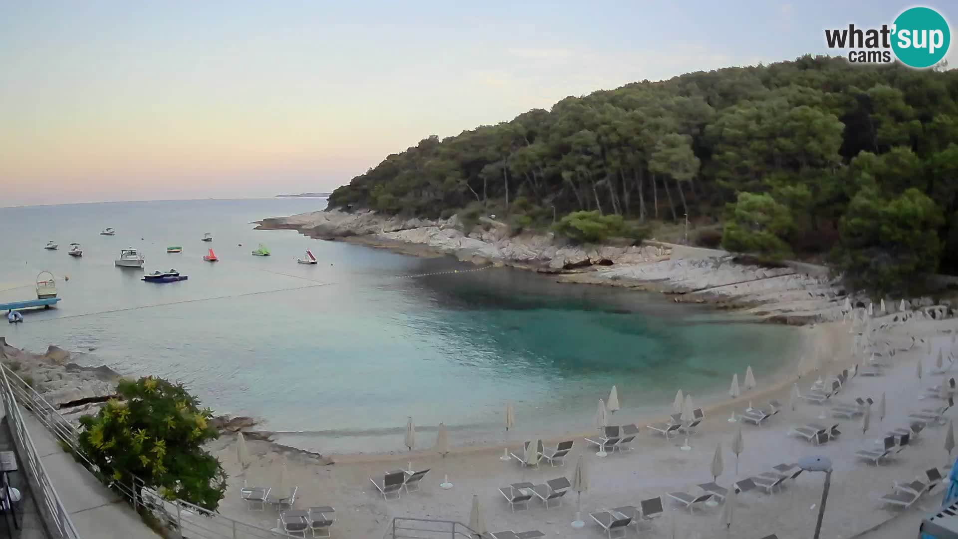 Webcam Mali Lošinj – Sunčana uvala beach – Veli Žal