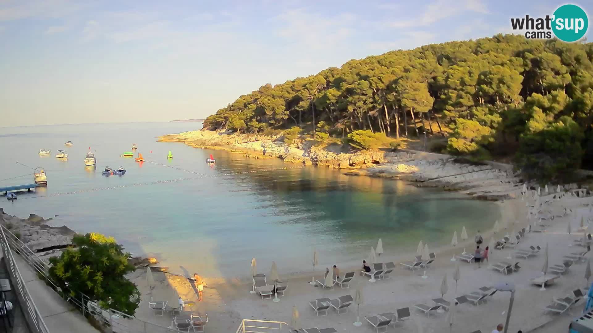 Webcam Mali Lošinj – Sunčana uvala beach – Veli Žal