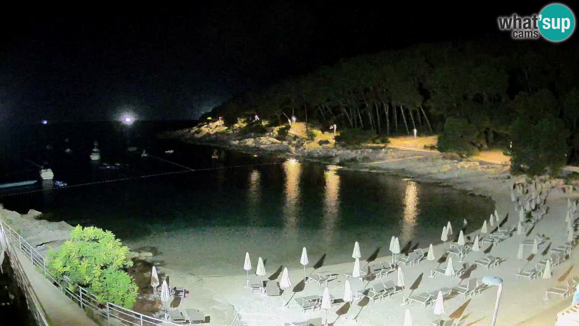 Webcam Mali Lošinj – Sunčana uvala Strand – Veli Žal