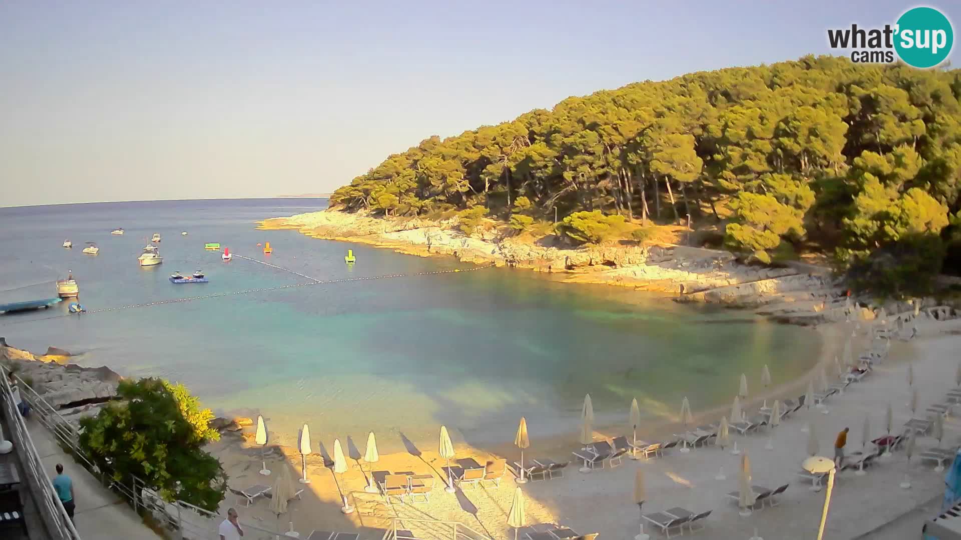 Webcam Mali Lošinj – Sunčana uvala Strand – Veli Žal