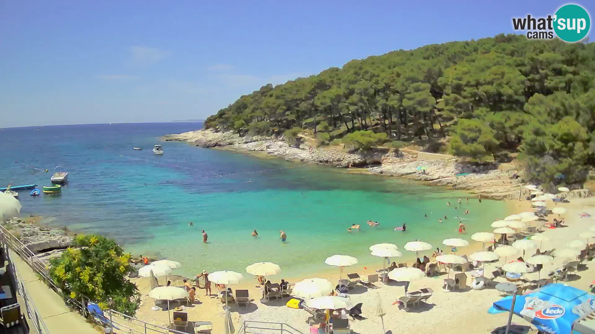 Webcam Mali Lošinj – Sunčana uvala beach – Veli Žal
