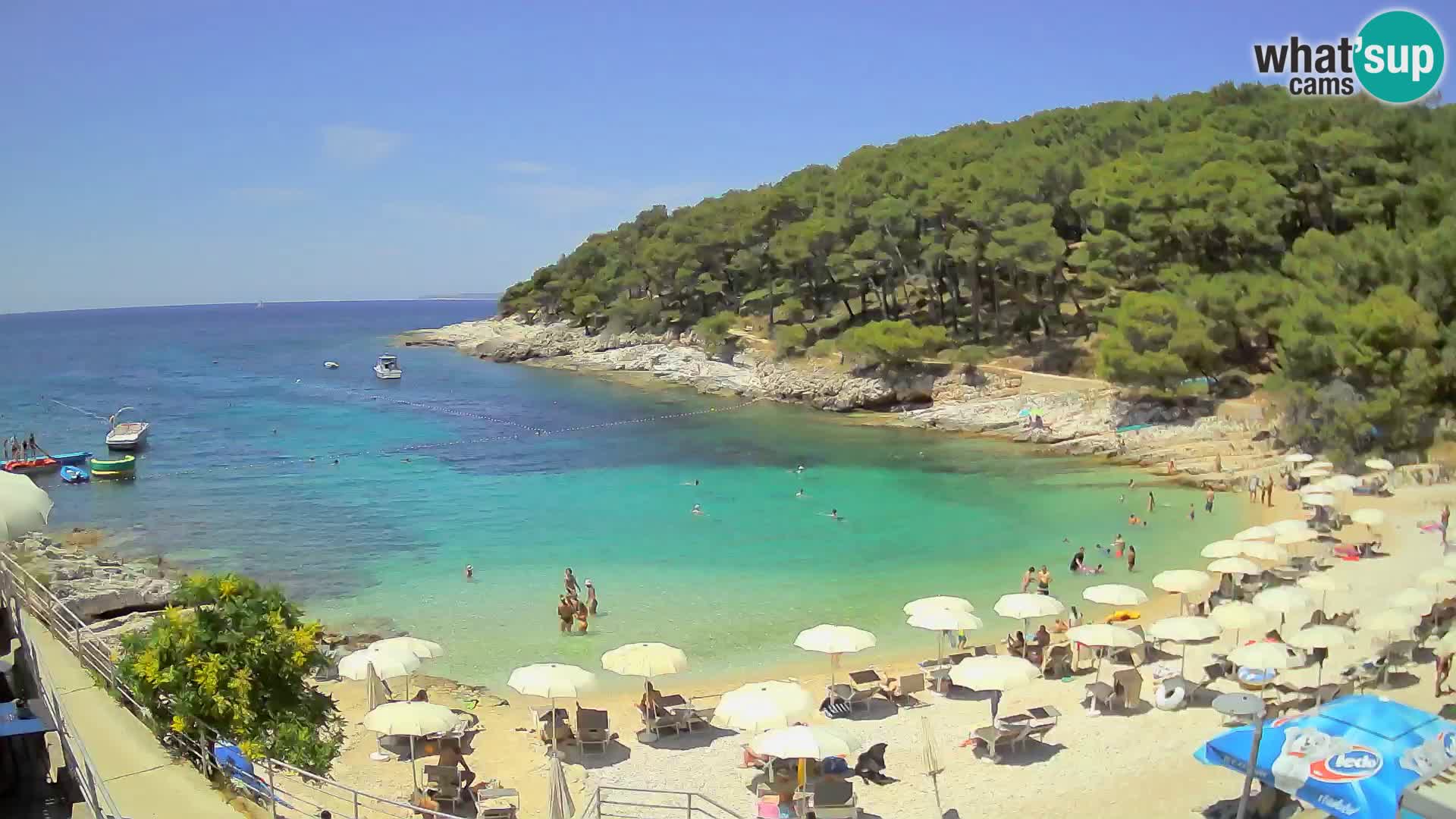 Webcam Mali Lošinj – Sunčana uvala Strand – Veli Žal