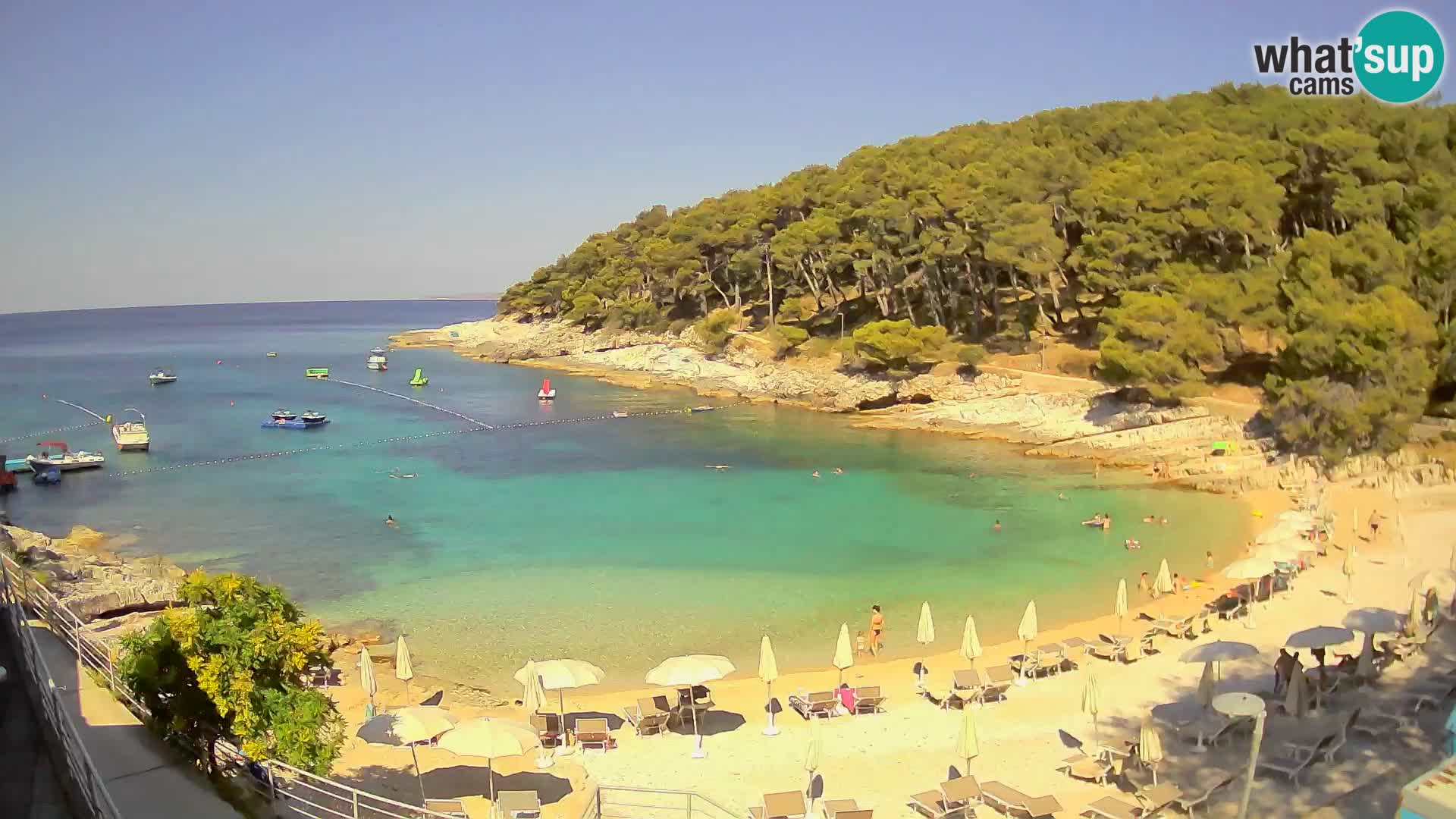 Webcam Mali Lošinj – Sunčana uvala Strand – Veli Žal