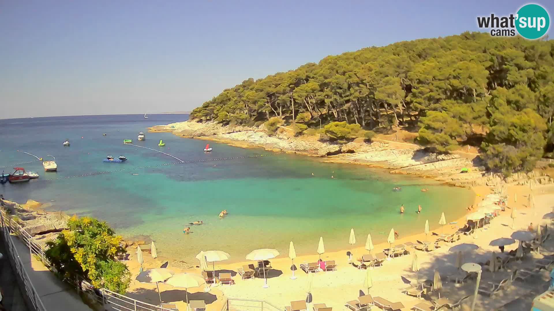 Webcam Mali Lošinj – plage Sunčana uvala – Veli Žal